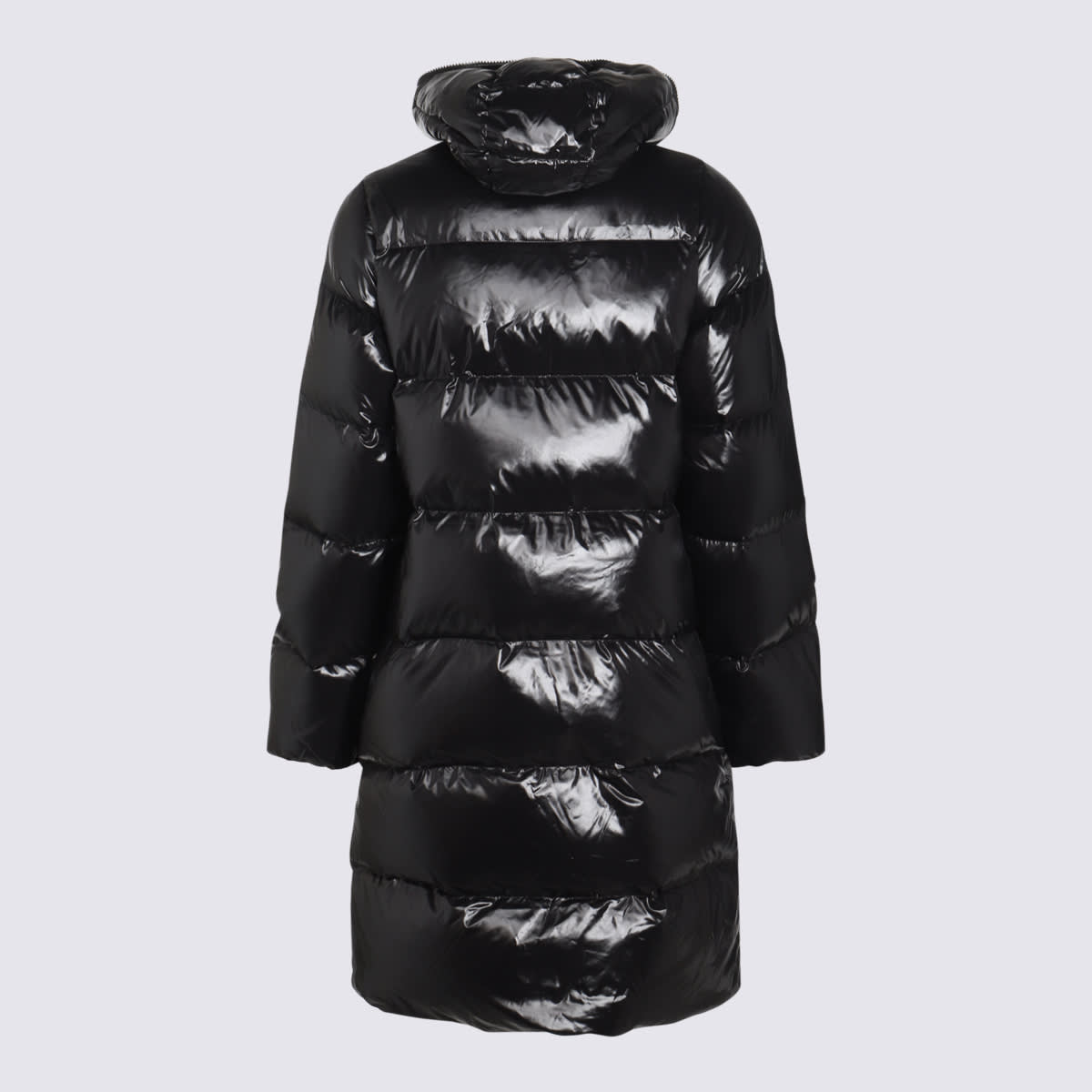 Shop Duvetica Black Down Jacket