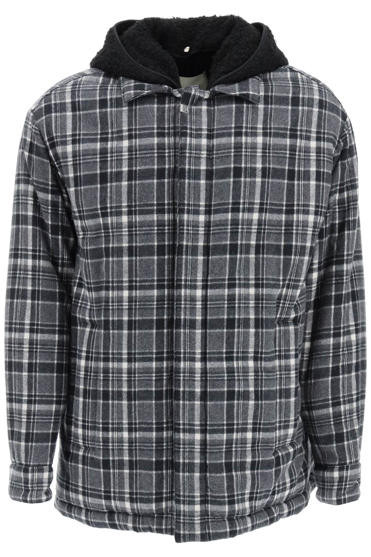 ALYX CHECKERED-FLANNEL PADDED JACKET
