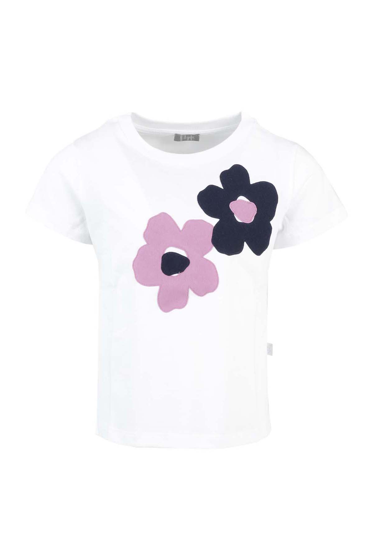Shop Il Gufo T-shirt In Bianco Blu