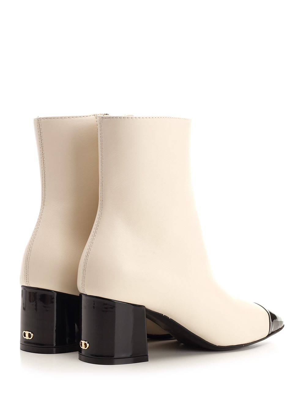 Shop Ferragamo Ankle Boot In Soft Nappa In White