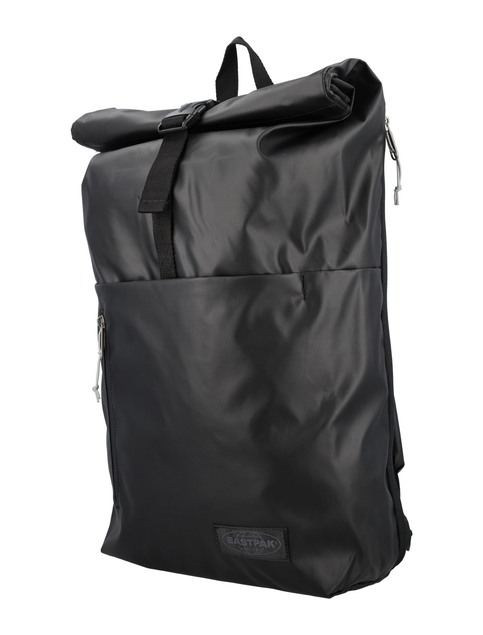 Shop Eastpak Up Roll Backpack In Tarp Black