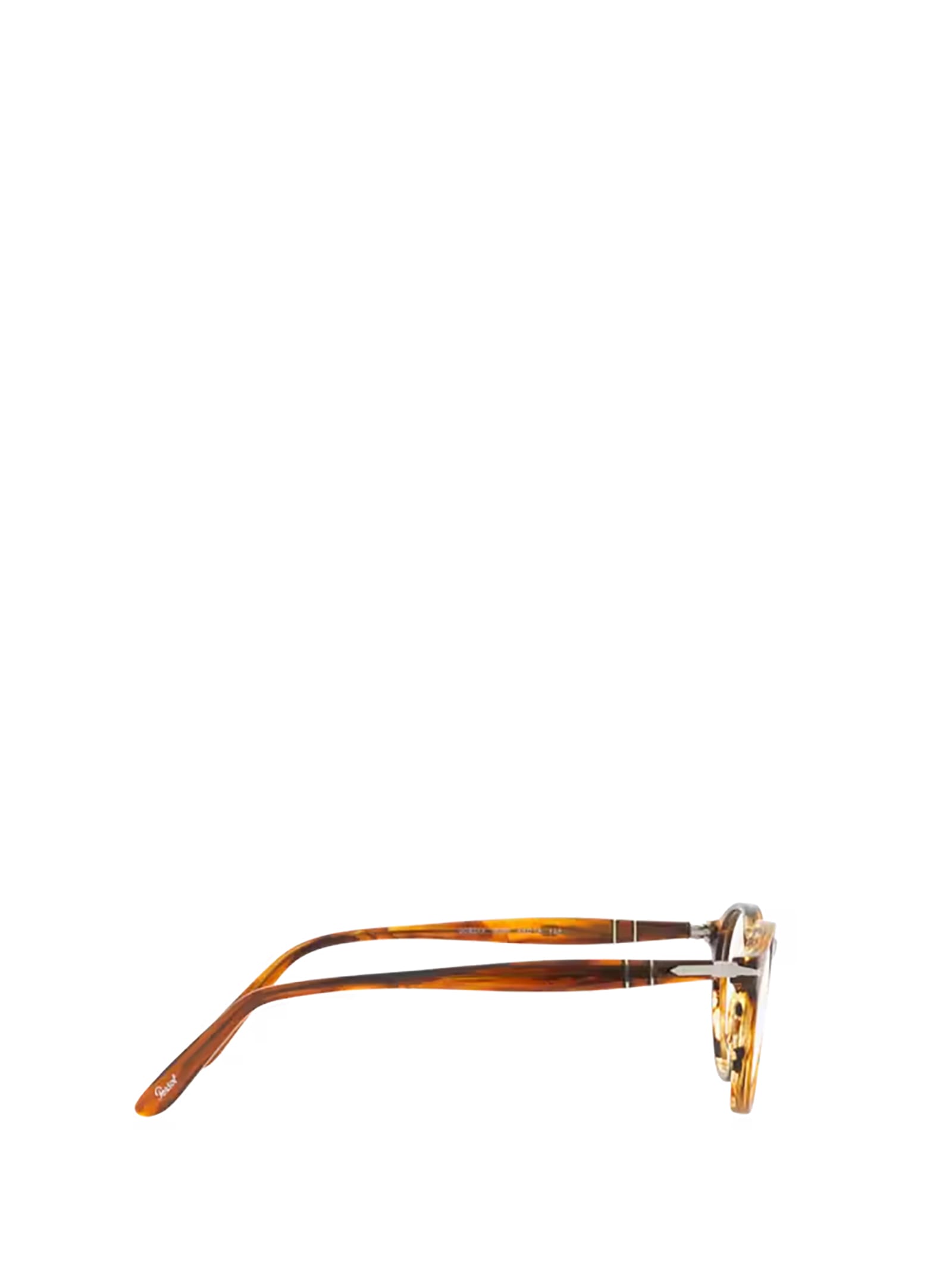 Shop Persol Po3092v Striped Brown Glasses