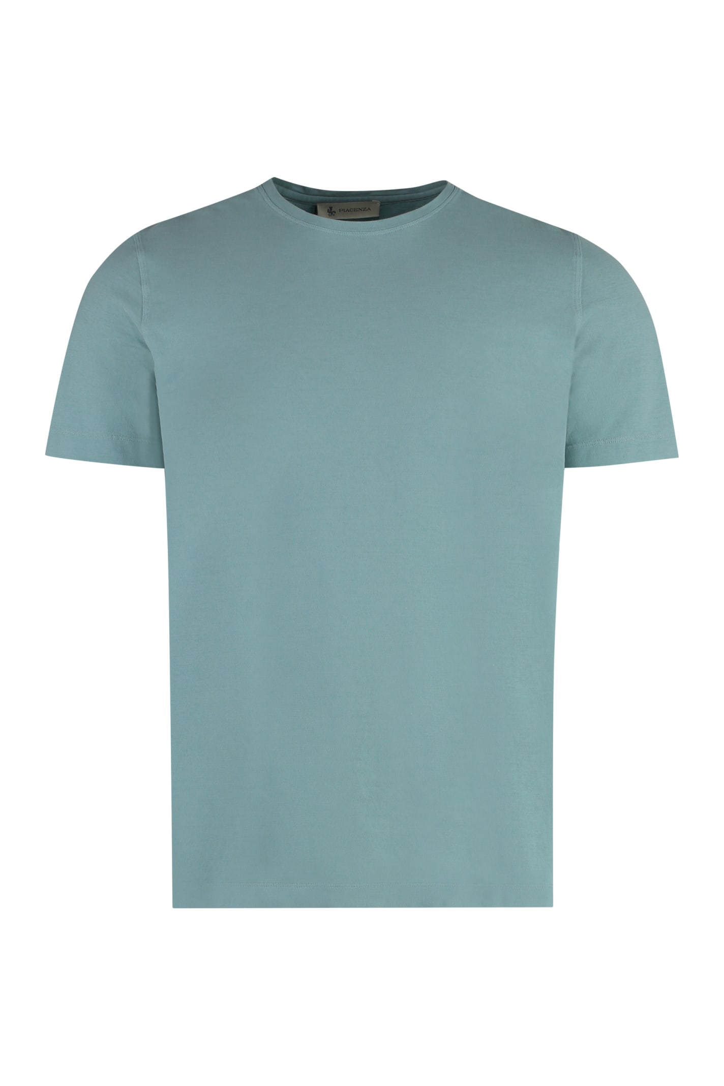 Piacenza Cashmere Cotton T-shirt In Panna