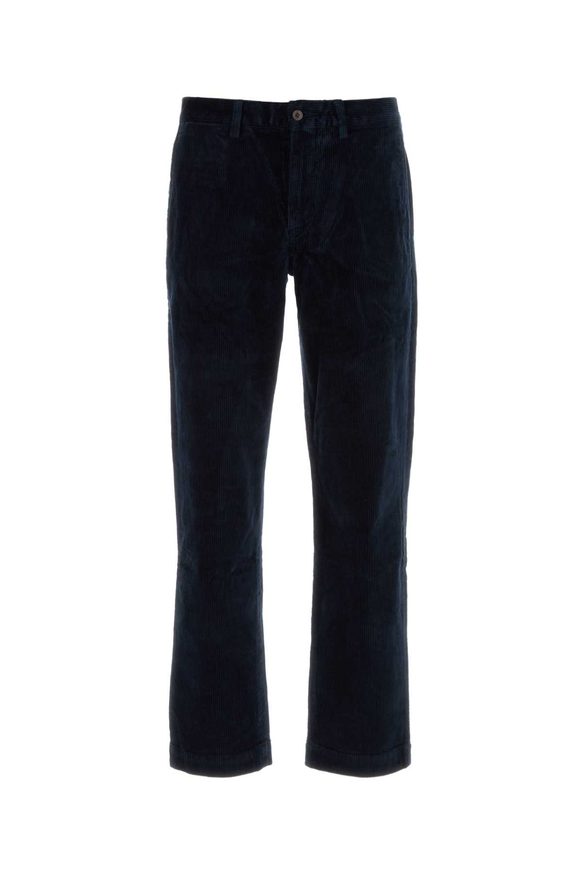 Polo Ralph Lauren Midnight Blue Stretch Corduroy Pant In Blue
