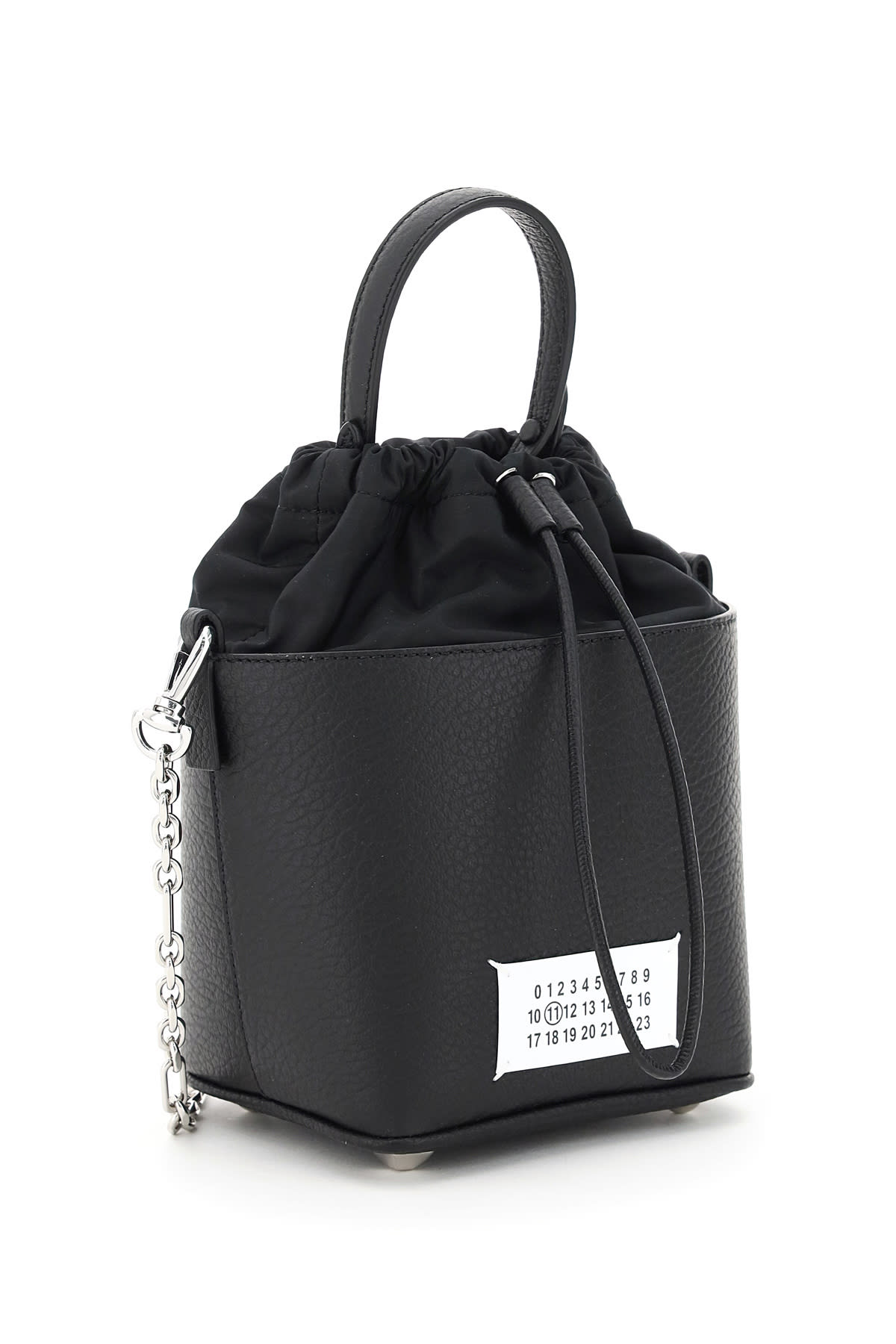 Shop Maison Margiela 5ac Bucket Bag In Black (black)