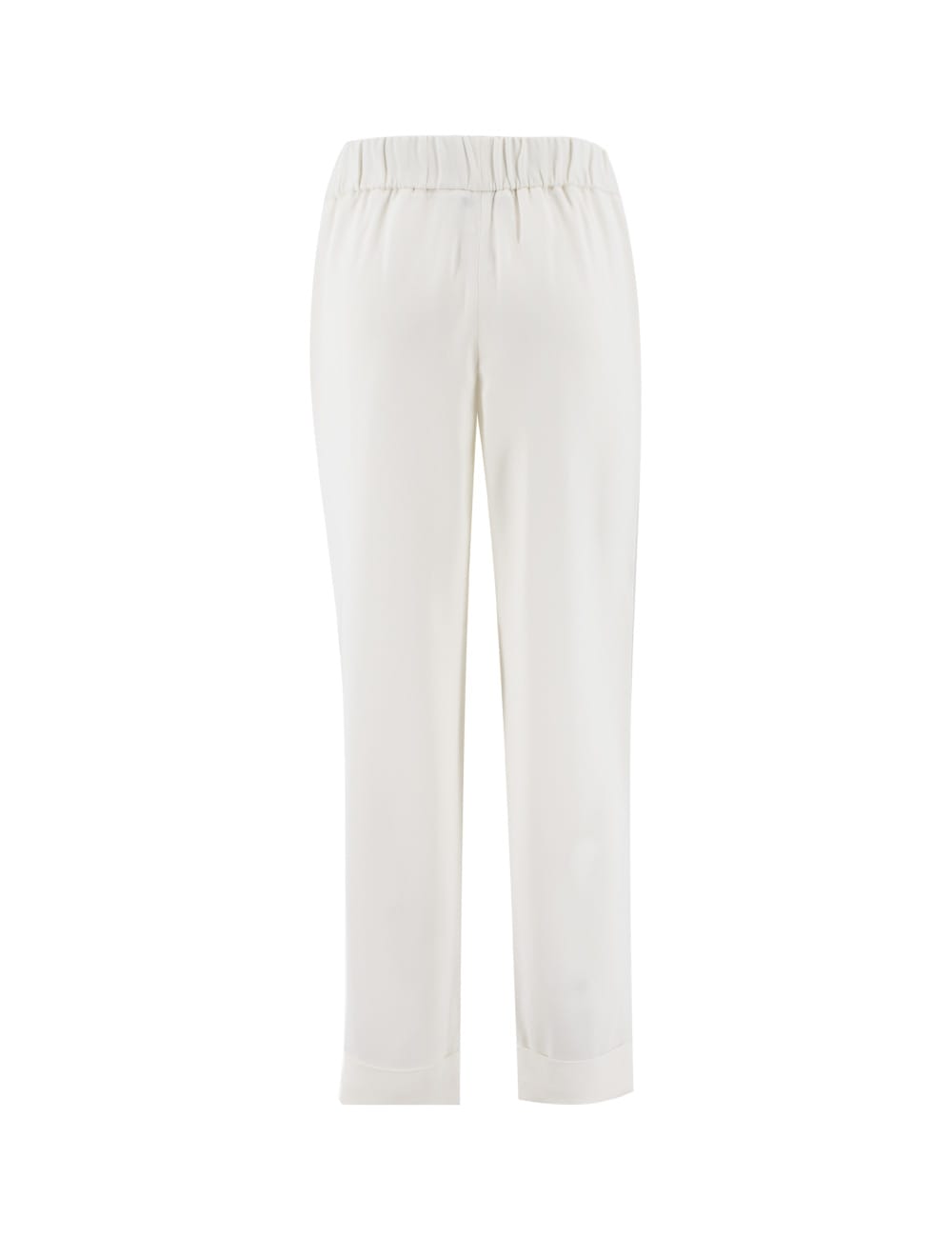 Shop Le Tricot Perugia Trousers In Offwhite