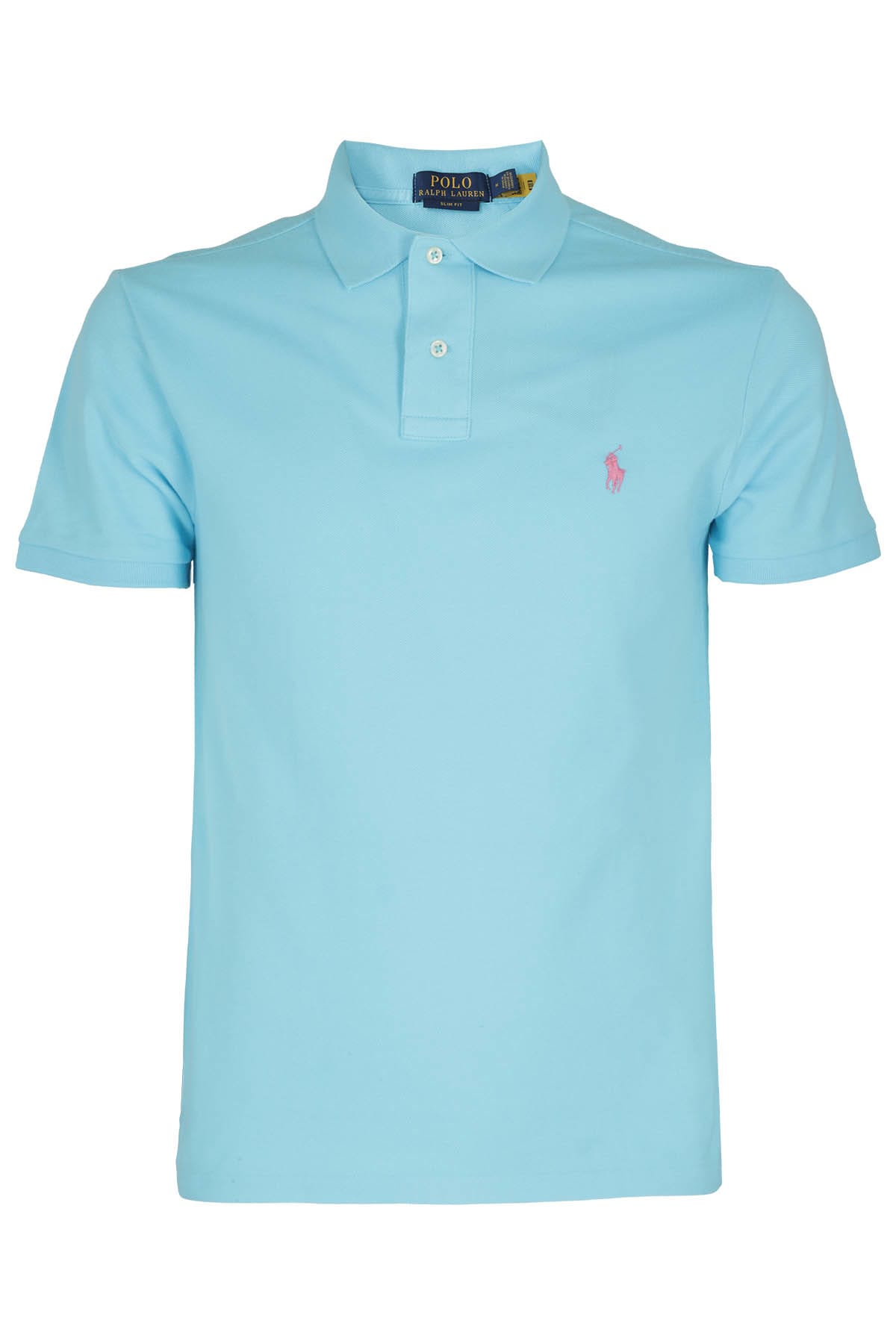 Polo Ralph Lauren Short Slleve Knit Polo In French Turquoise