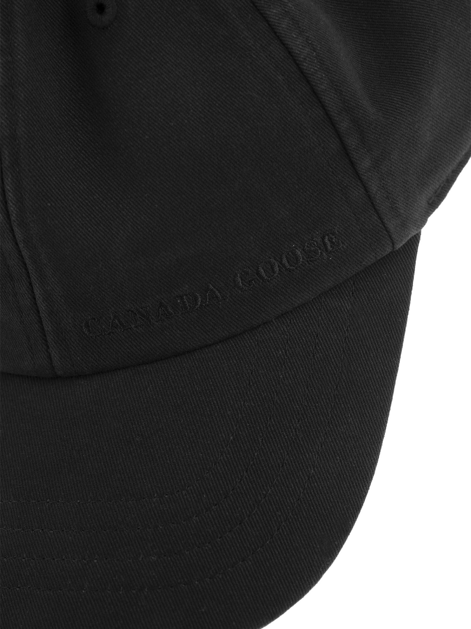 Shop Canada Goose Hat With Visor In Black