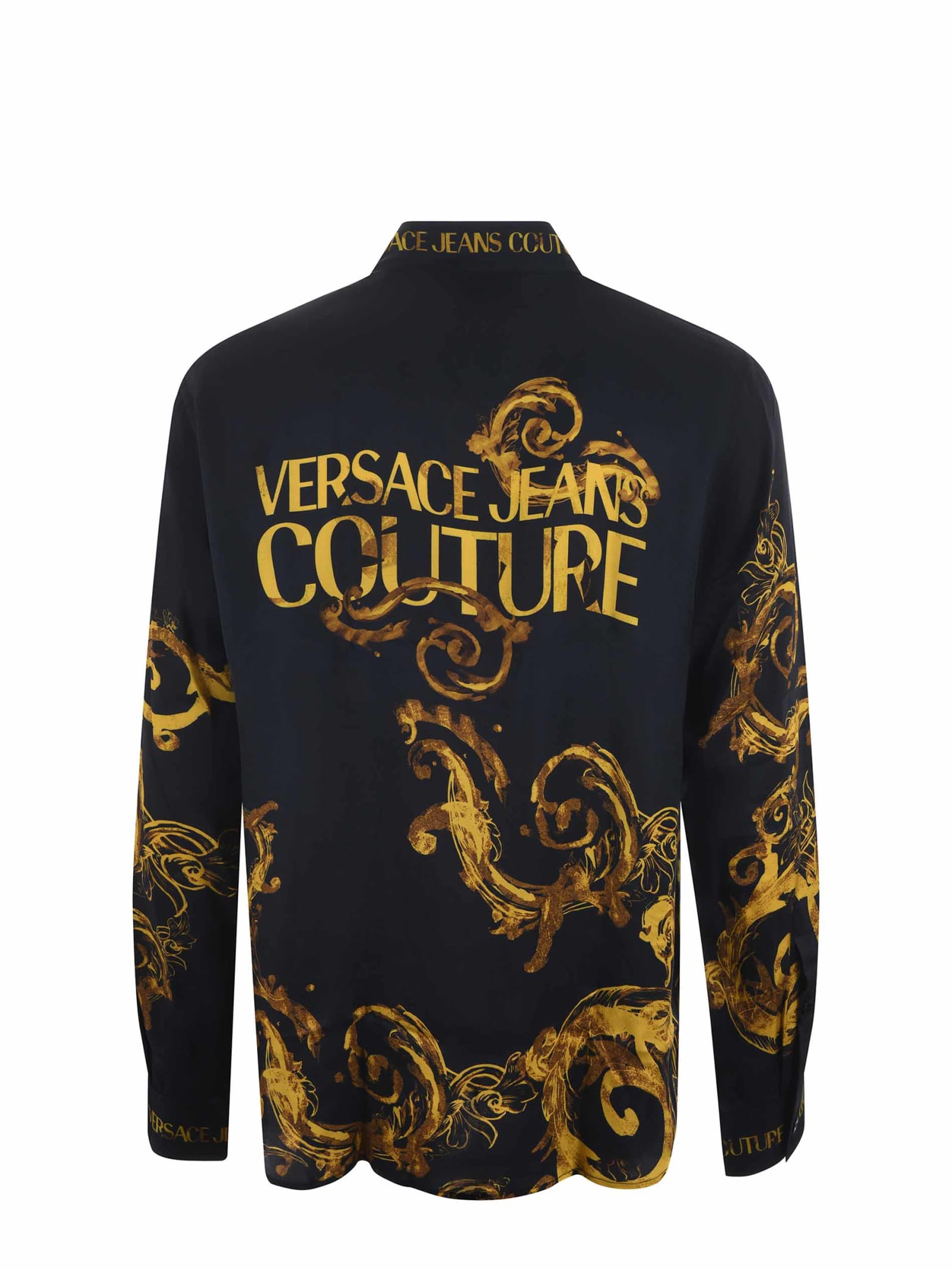 Shop Versace Jeans Couture Shirt In Black