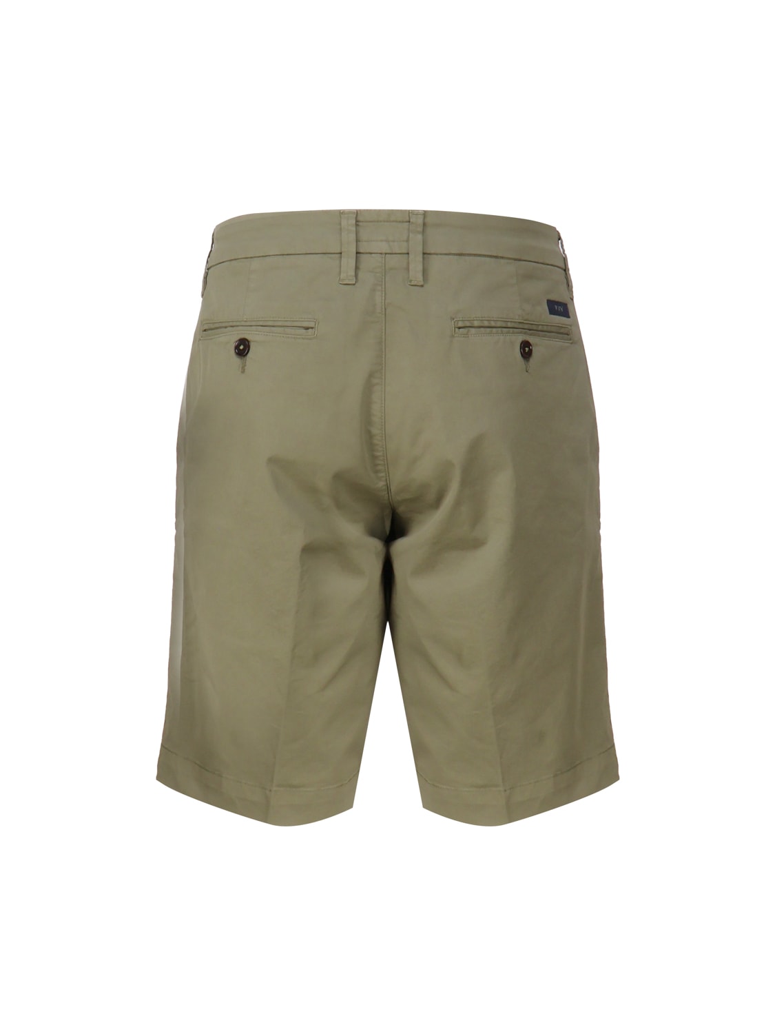 Shop Fay Slim Fit Bermuda Shorts In Gabardine