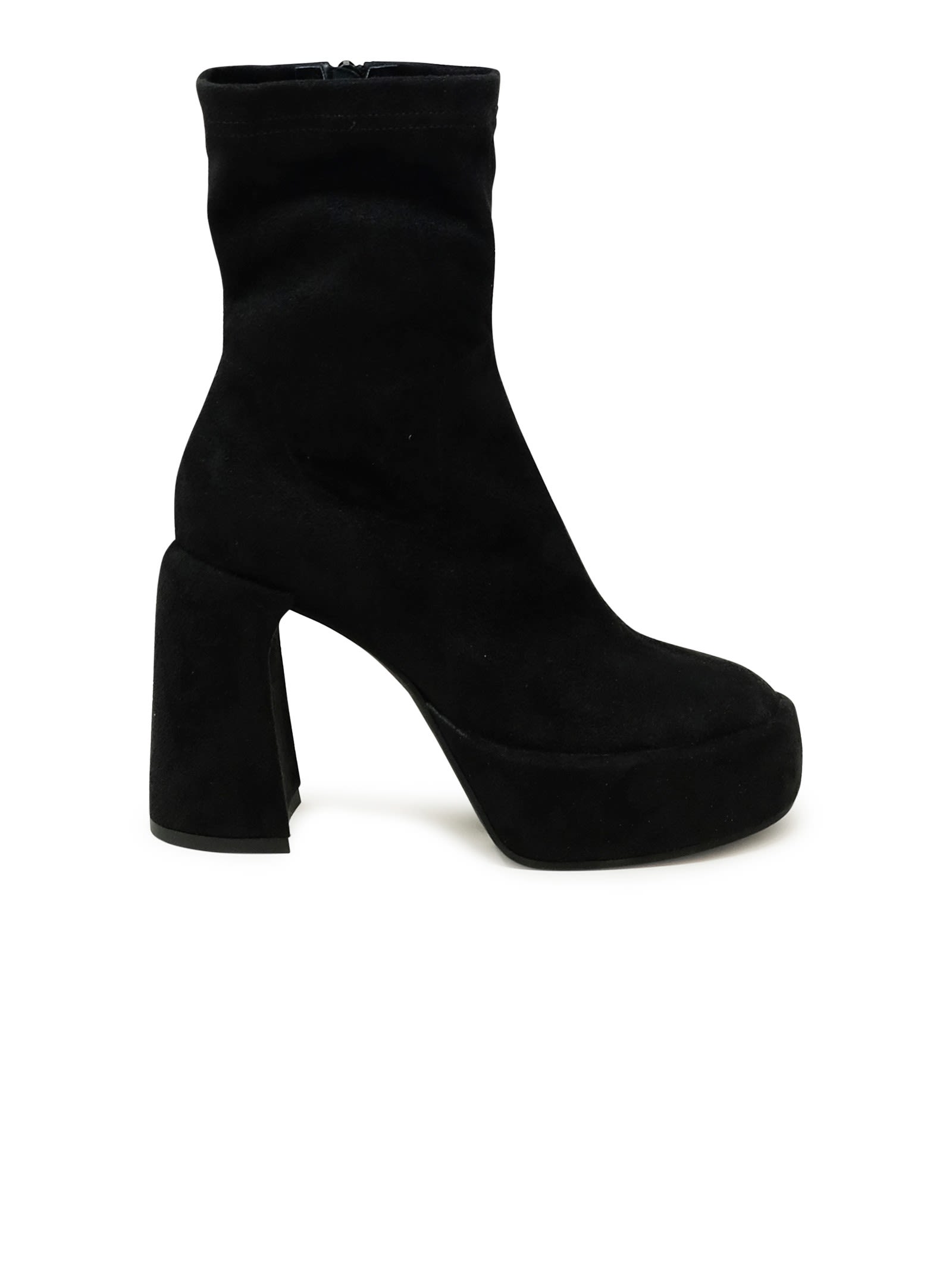 Elena Iachi Ecodaino Zelda Ankle Boots In Black