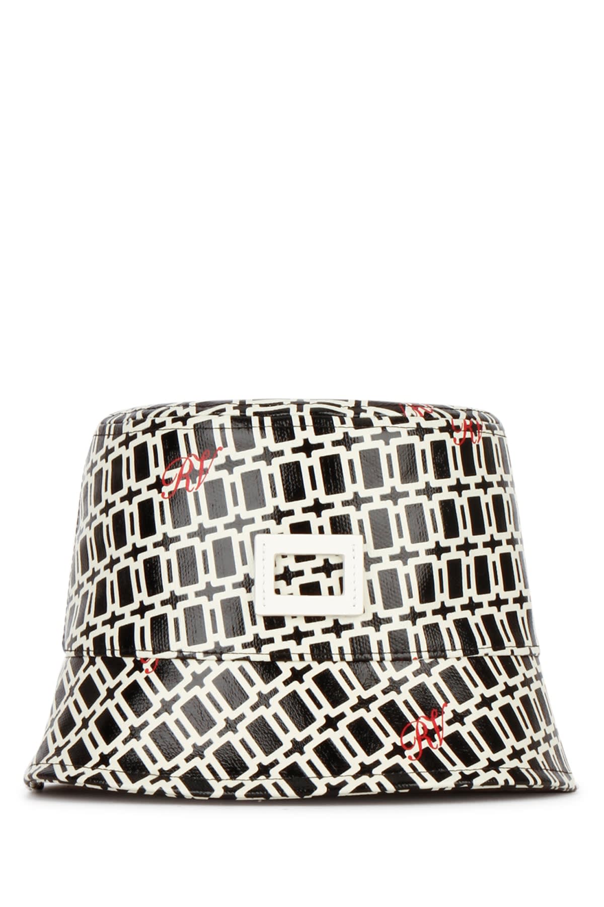 Roger Vivier Grand Vivier Coated Canvas Bucket Hat In B999