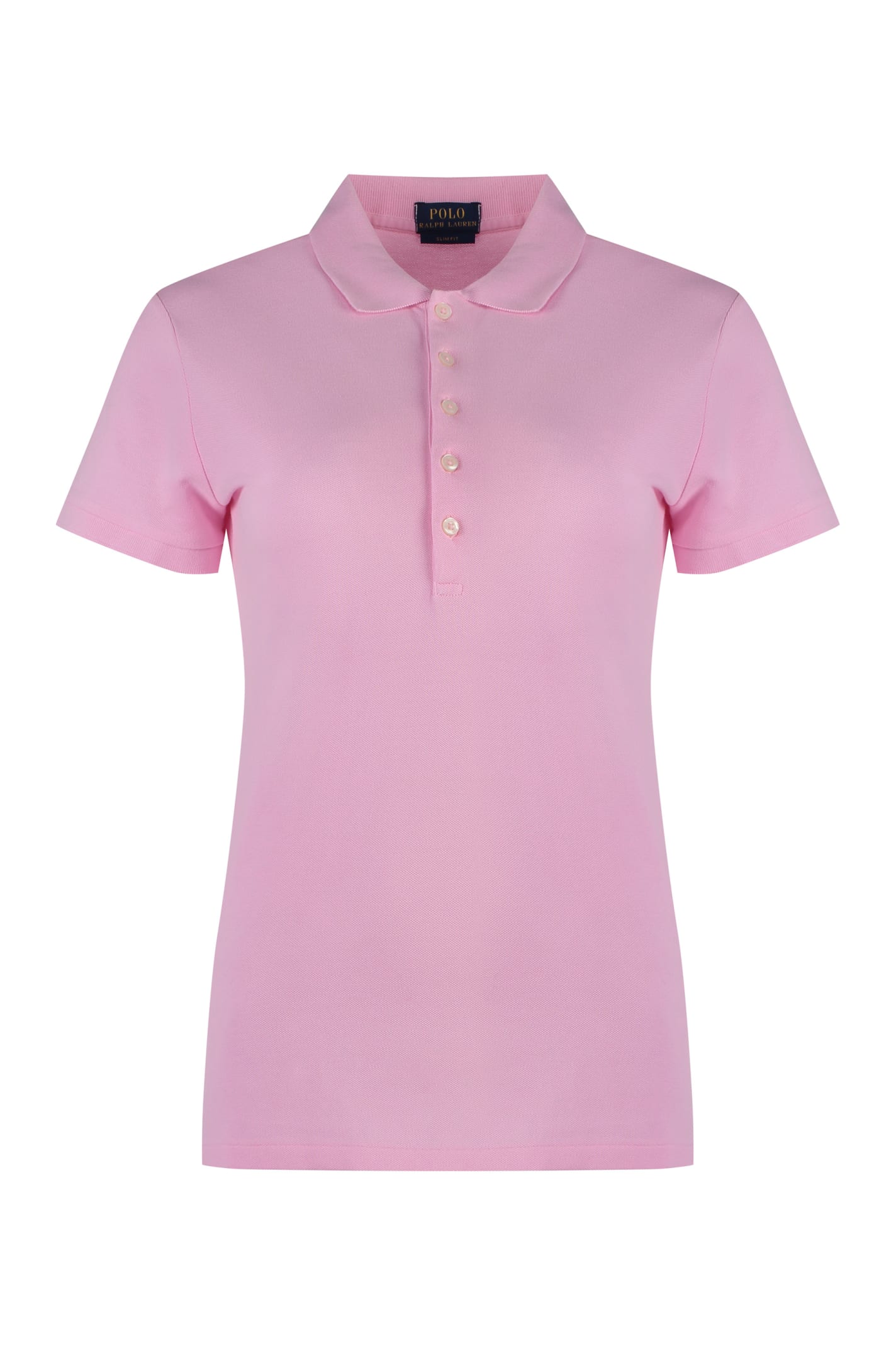 Stretch Cotton Piqué Polo Shirt