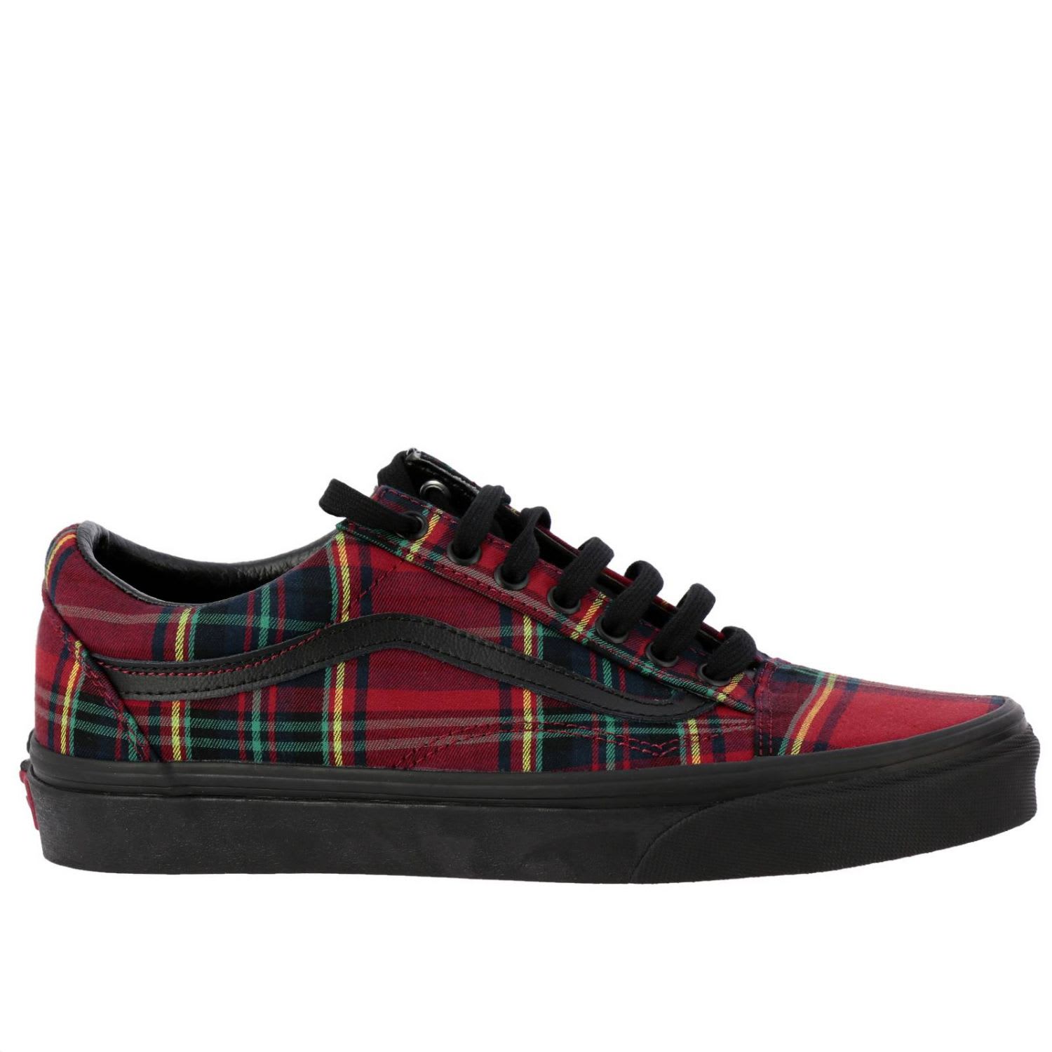 vans red shoes for men