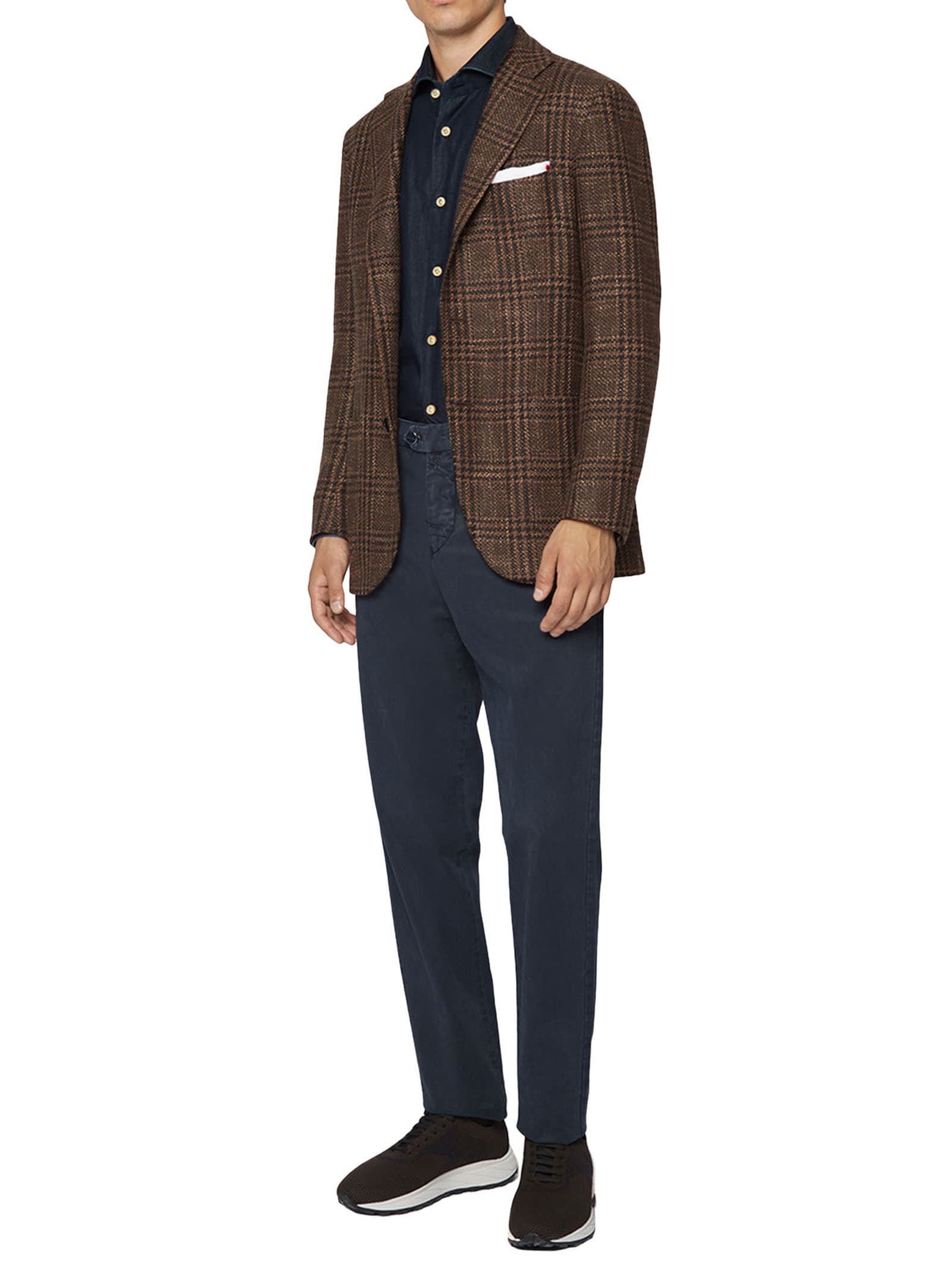 KITON JACKET VIRGIN WOOL 