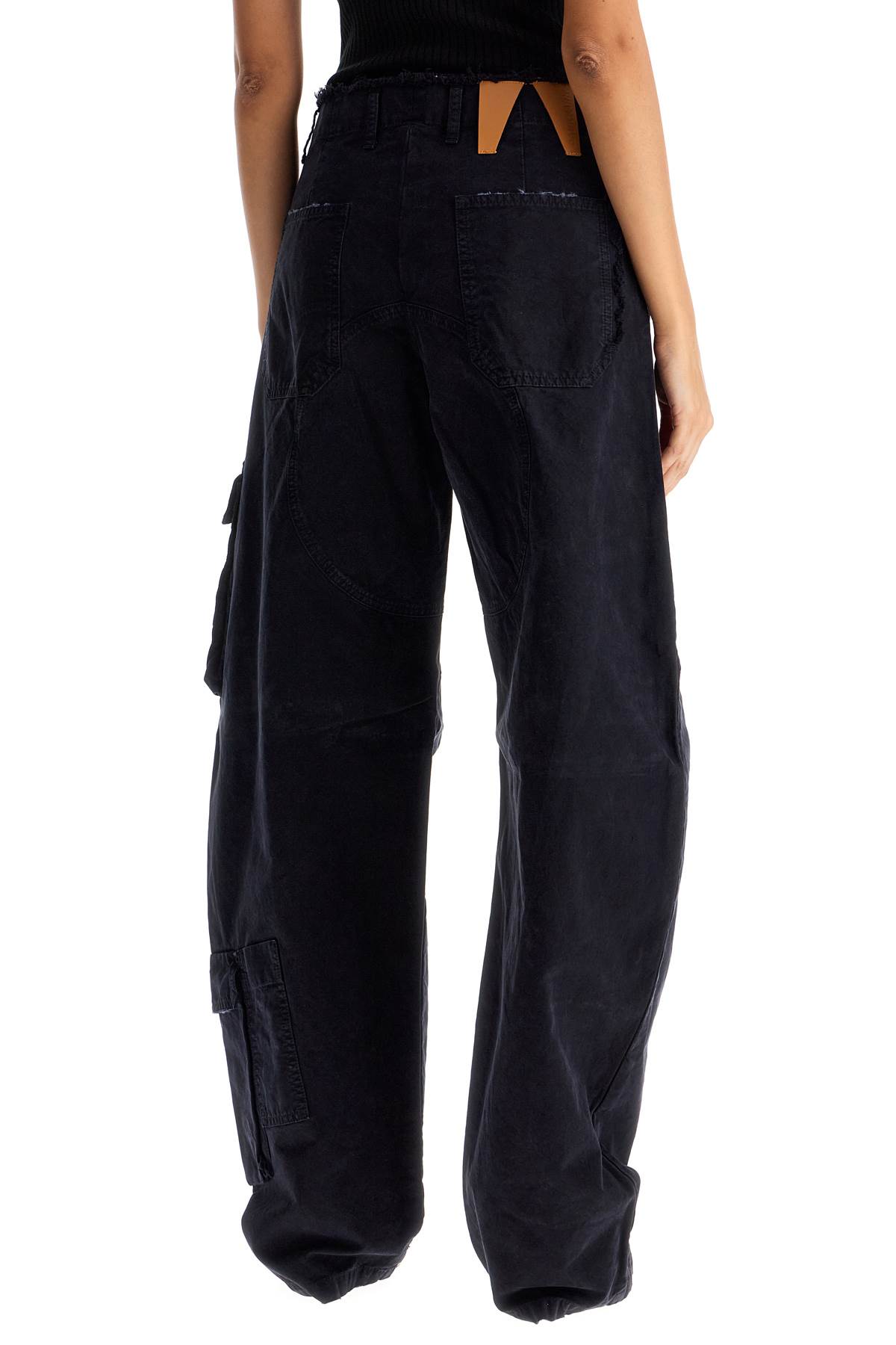 Shop Darkpark Rosalind Cargo Pants In Deep Blue (blue)