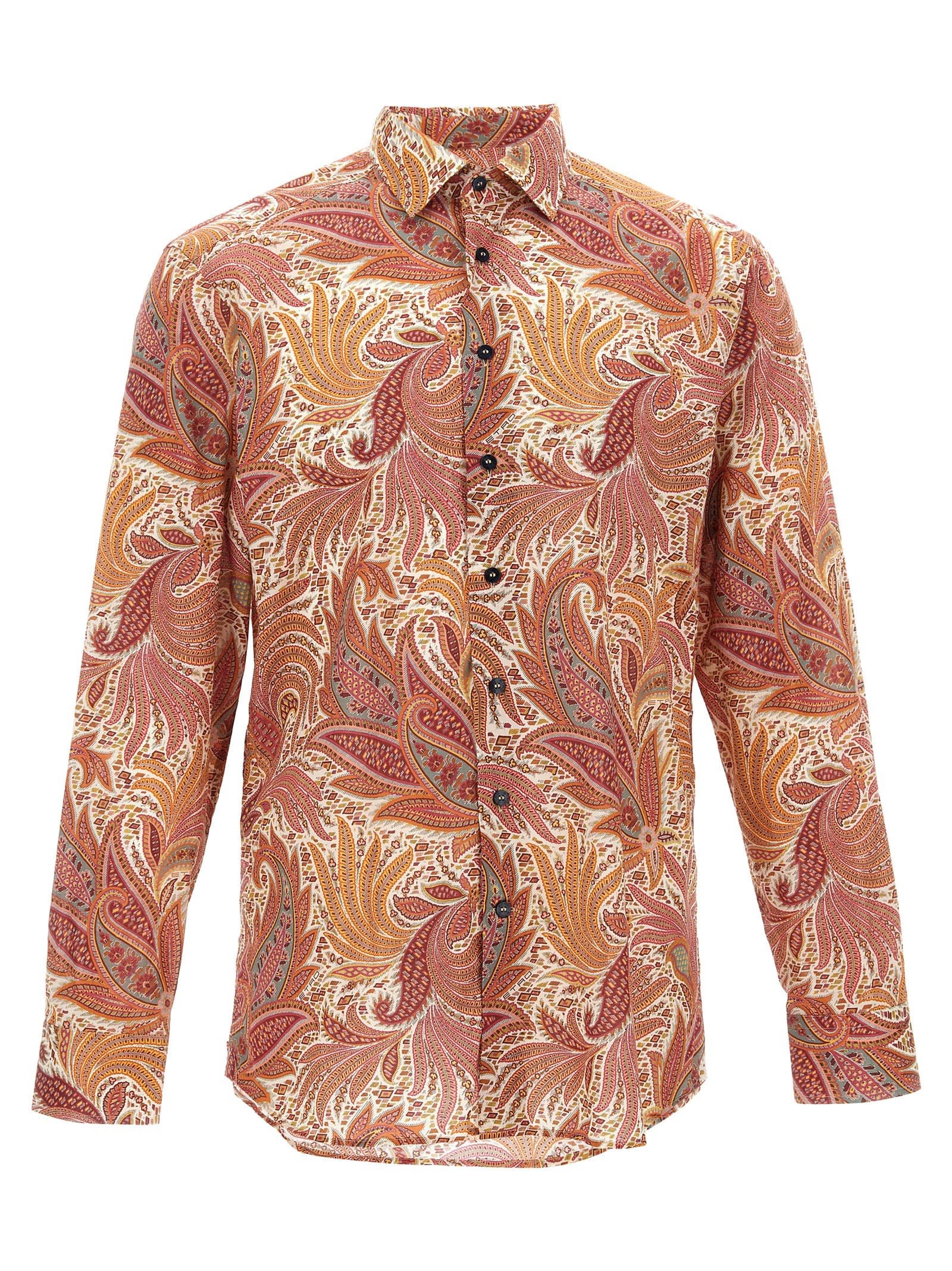 ETRO PAISLEY FLOWER SHIRT