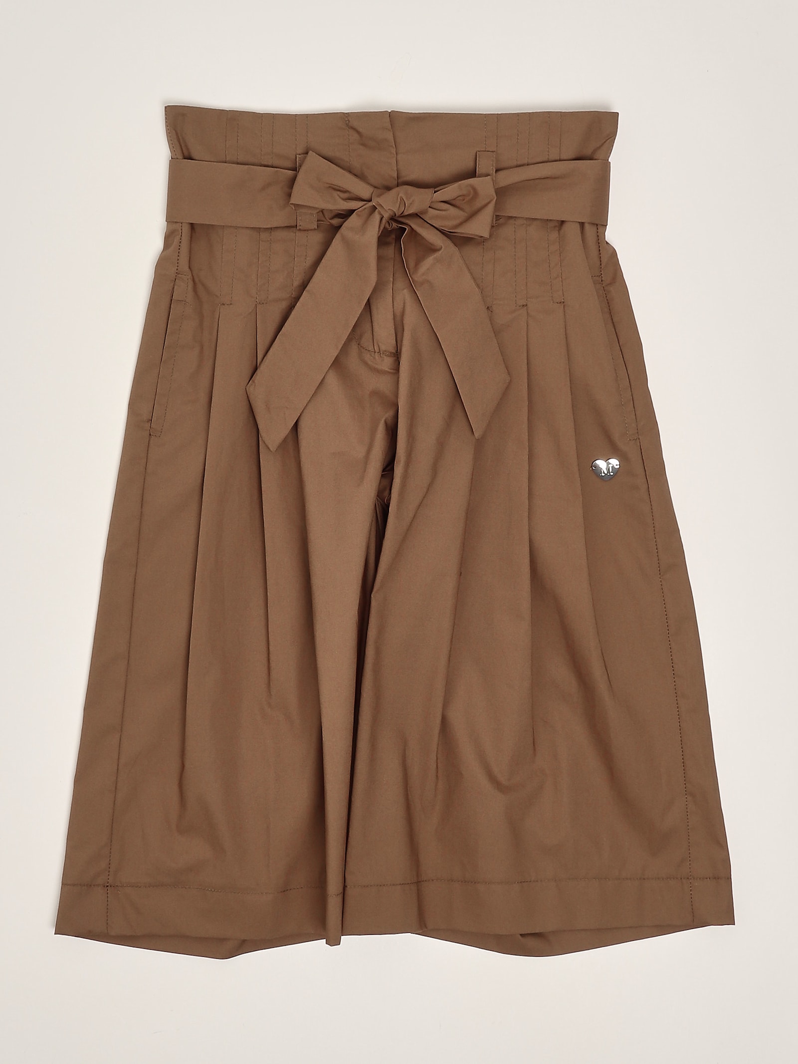 Monnalisa Trousers Trousers In Brown