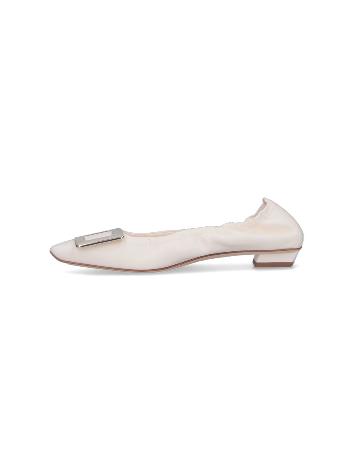 Roger Vivier Women Belle Vivier Elastic Dec 25 In White