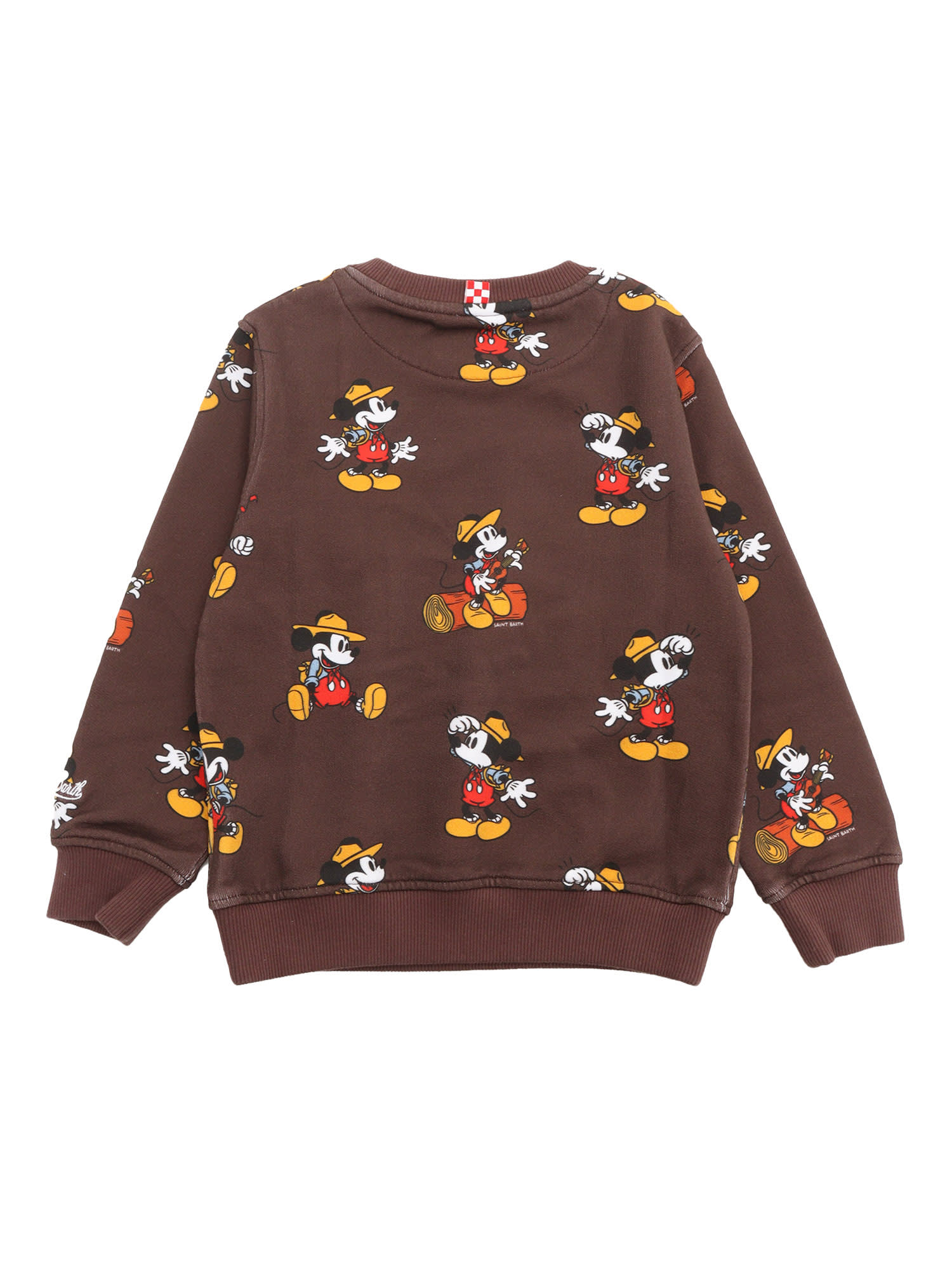 Mc2 Saint Barth Round-neck Sweatshirt In Multicolor