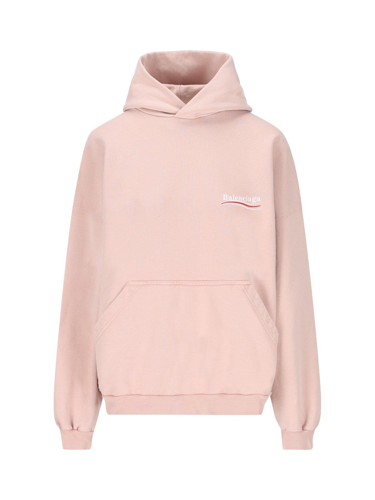 Logo Embroidered Hoodie