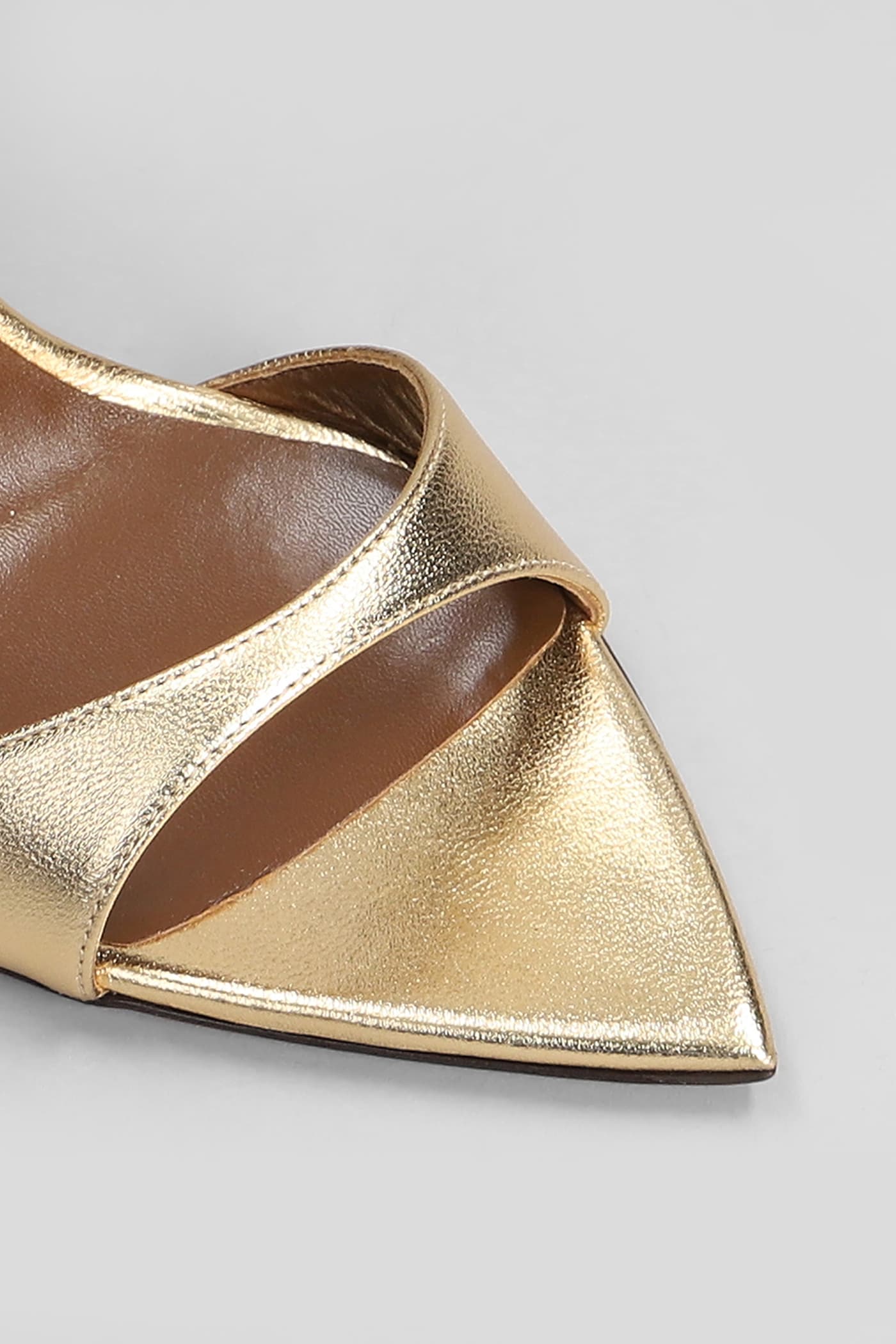 Giuseppe Zanotti Intriigo Strap 105 Sandals In Gold Leather