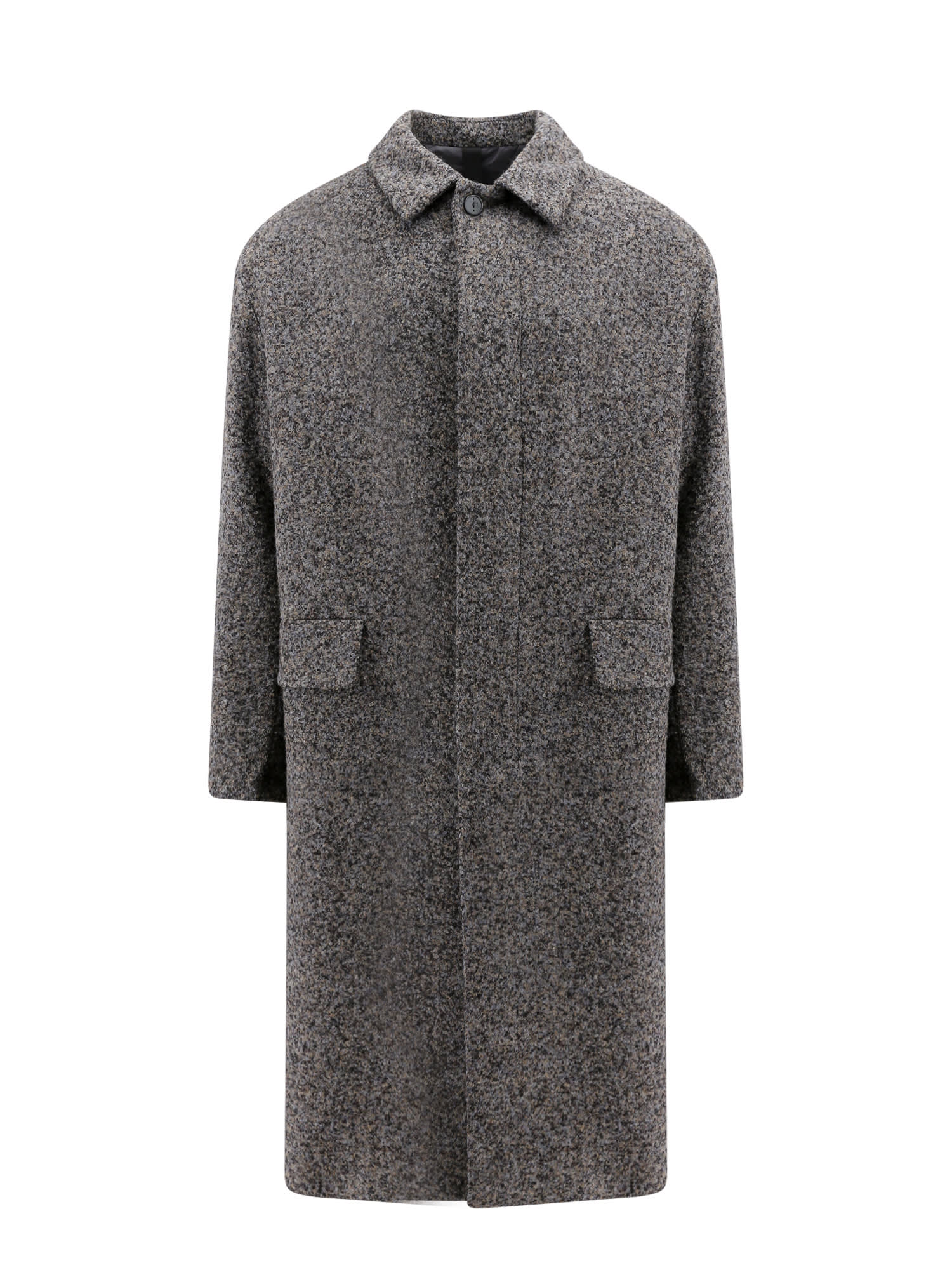 Shop Hevo Coat In Grey