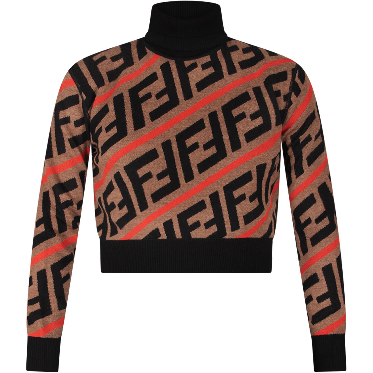 fendi crop sweater