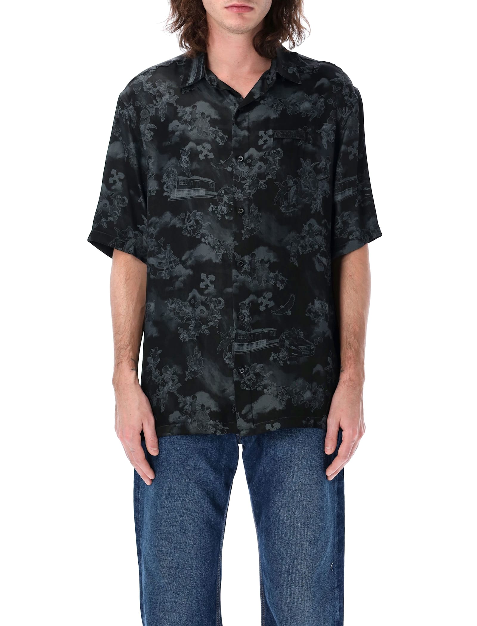 Jacquard Fresco Bowling Shirt