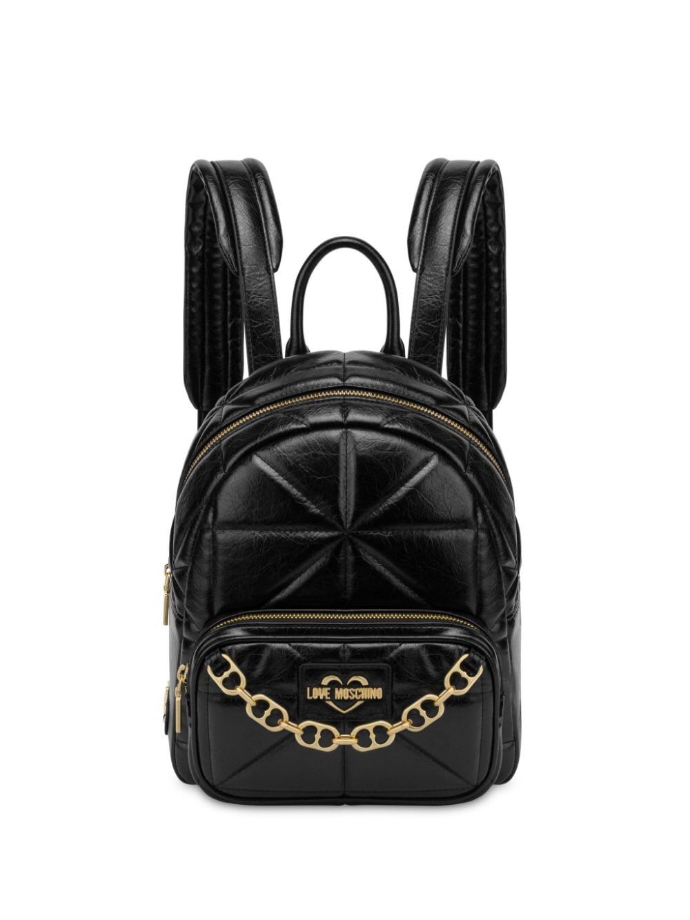 Shop Love Moschino Backpack In Black