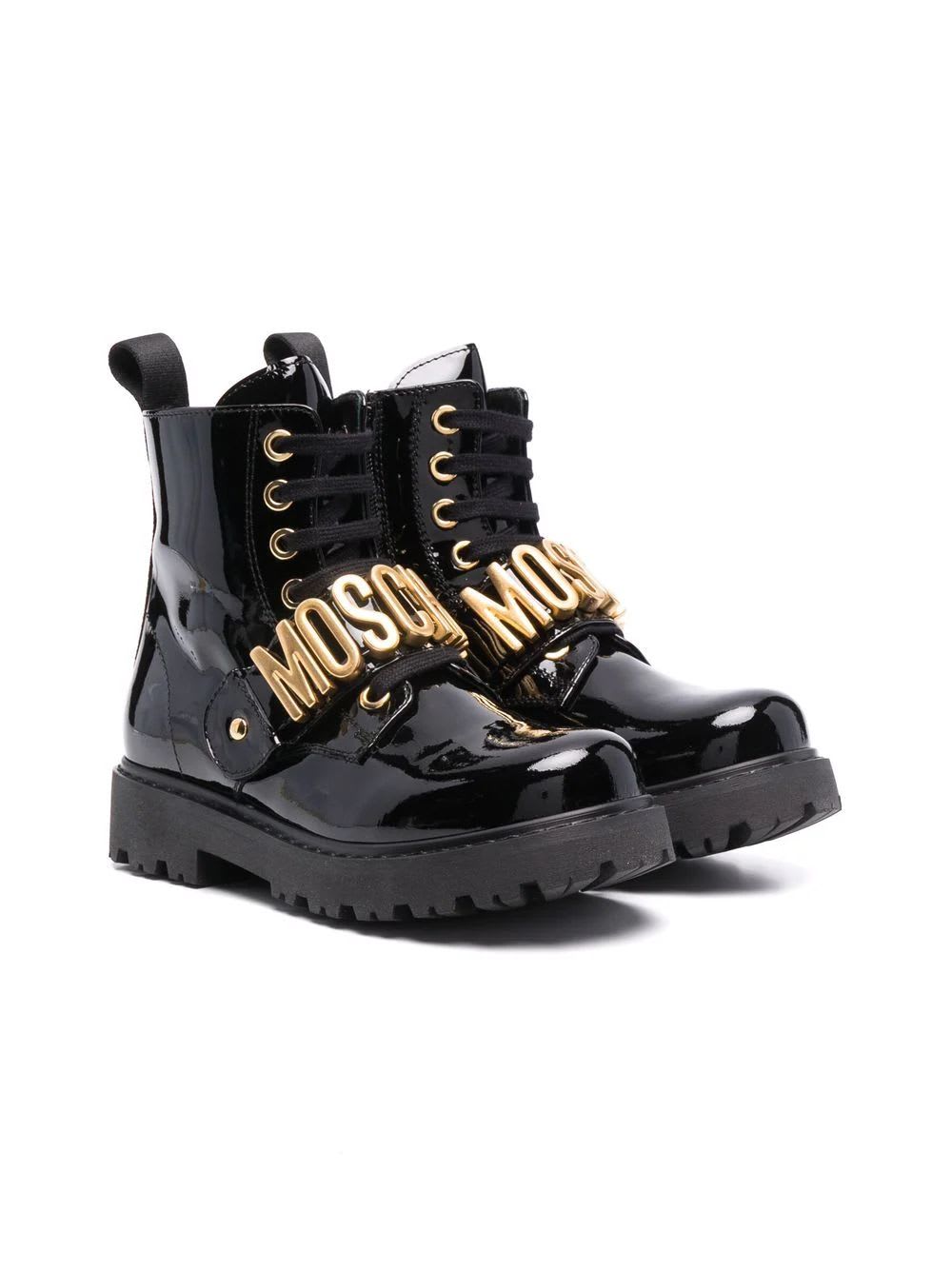 Moschino Boots With Logo