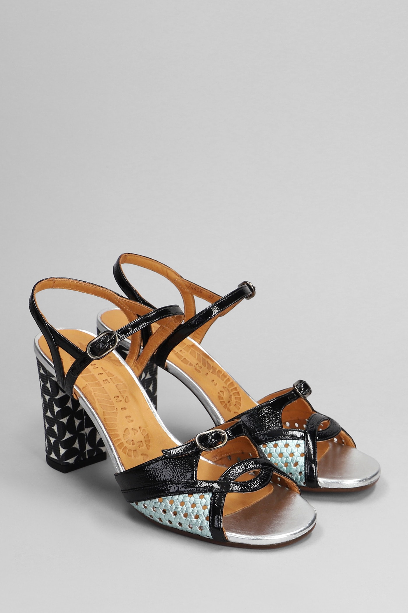 Shop Chie Mihara Bindi Sandals In Black Leather
