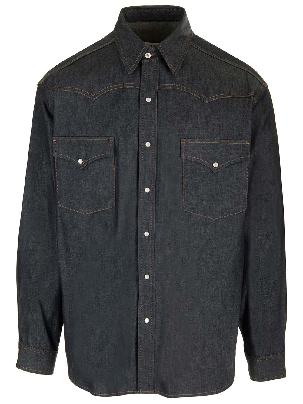 MAISON MARGIELA DENIM SHIRT WITH POCKETS