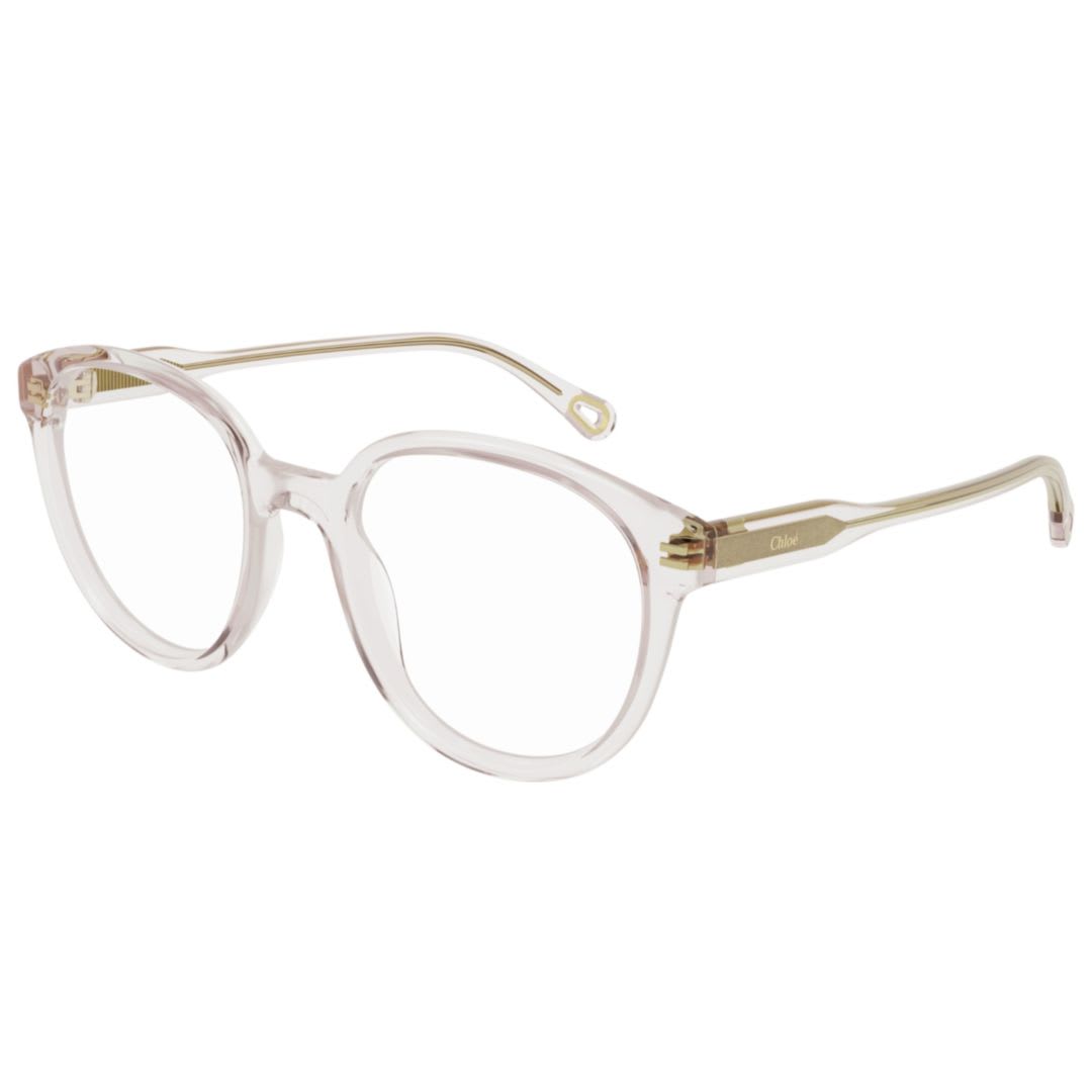 Chloé Eyewear Rectangular Frame Glasses In White