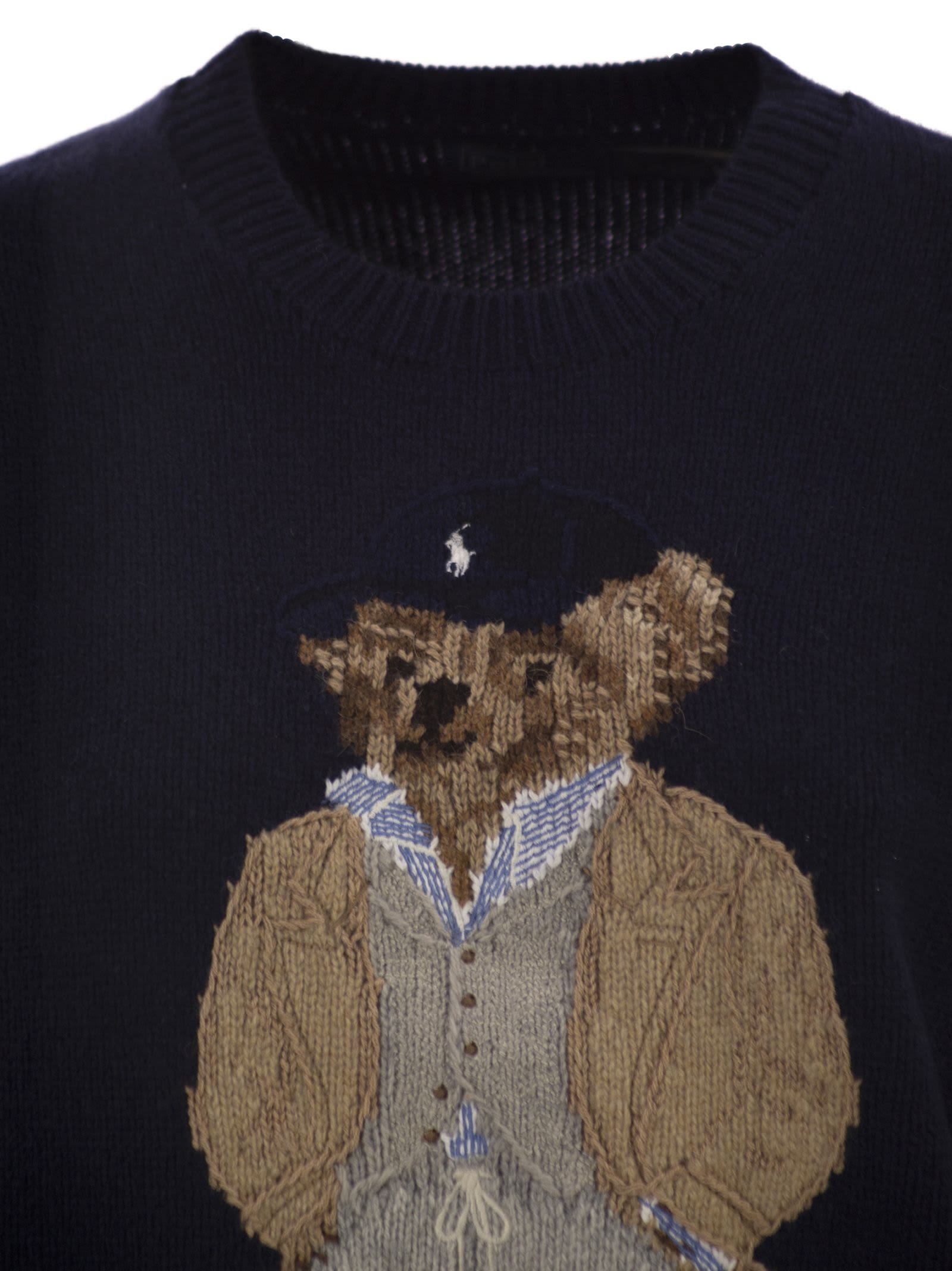Polo Ralph Lauren Sweater Pullover Hunter Navy In Blue
