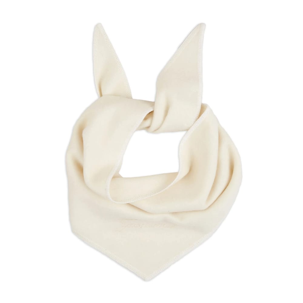 Jacquemus Triangular Shape Scarf In White
