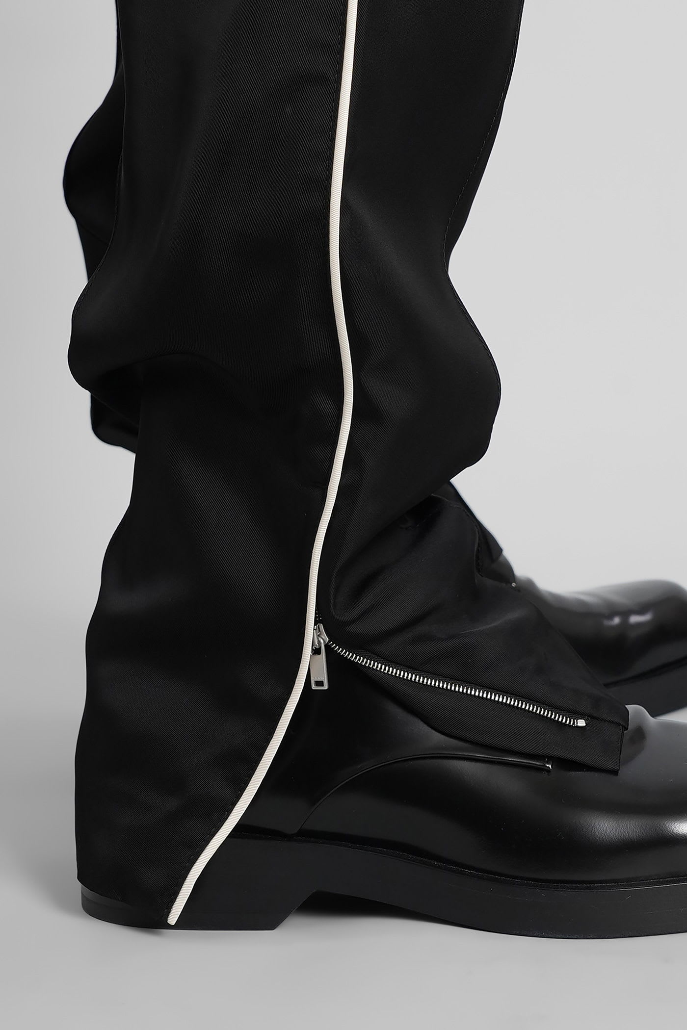 Jil Sander Trousers 175 Pants In Black Viscose In Black