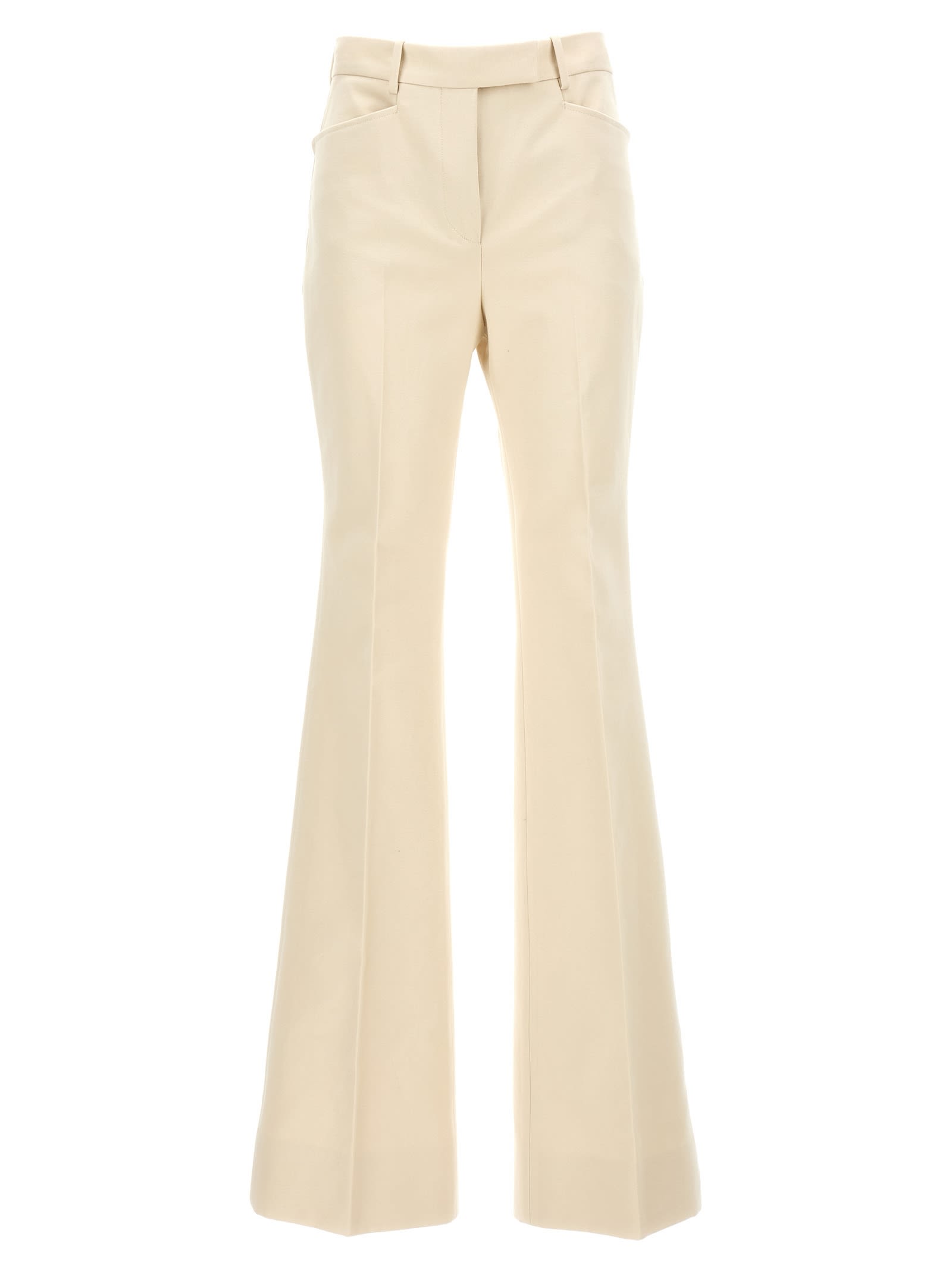 Shop Tom Ford Moleskin Pants In White