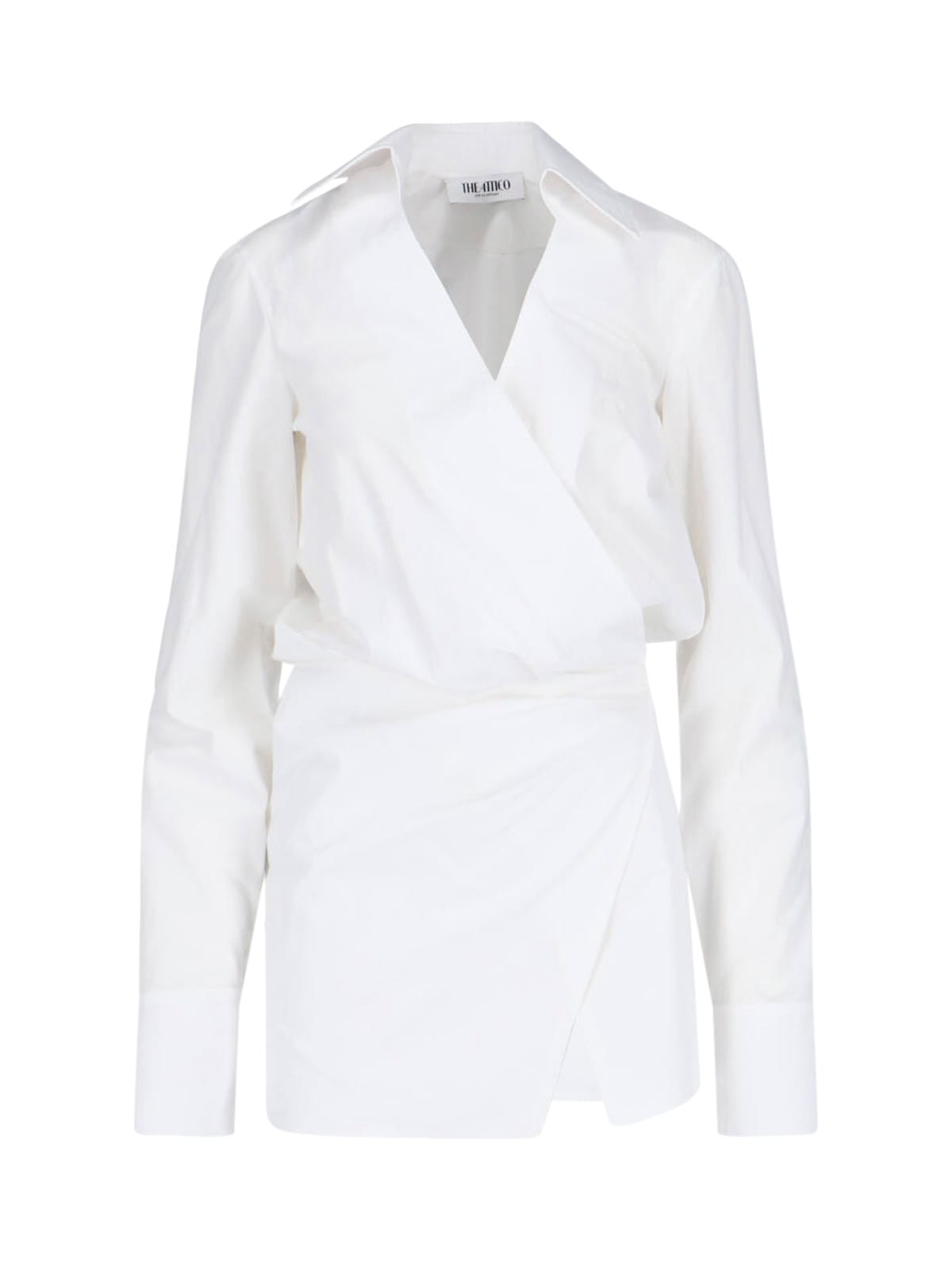 Attico Mini Dress In White