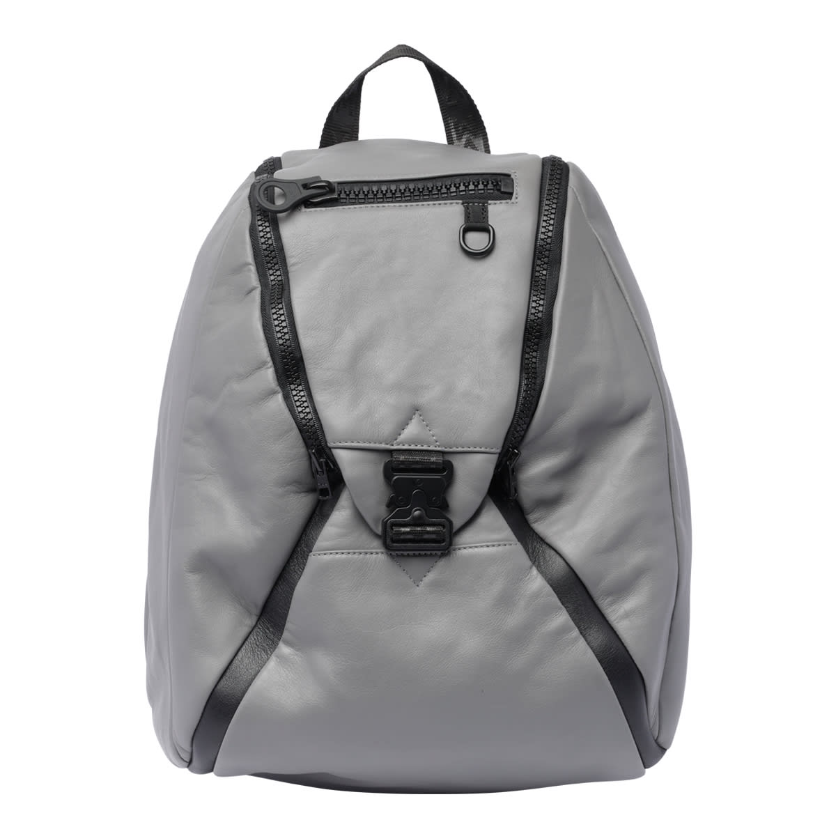 Shop Vic Matie Travel Backpack In Grey