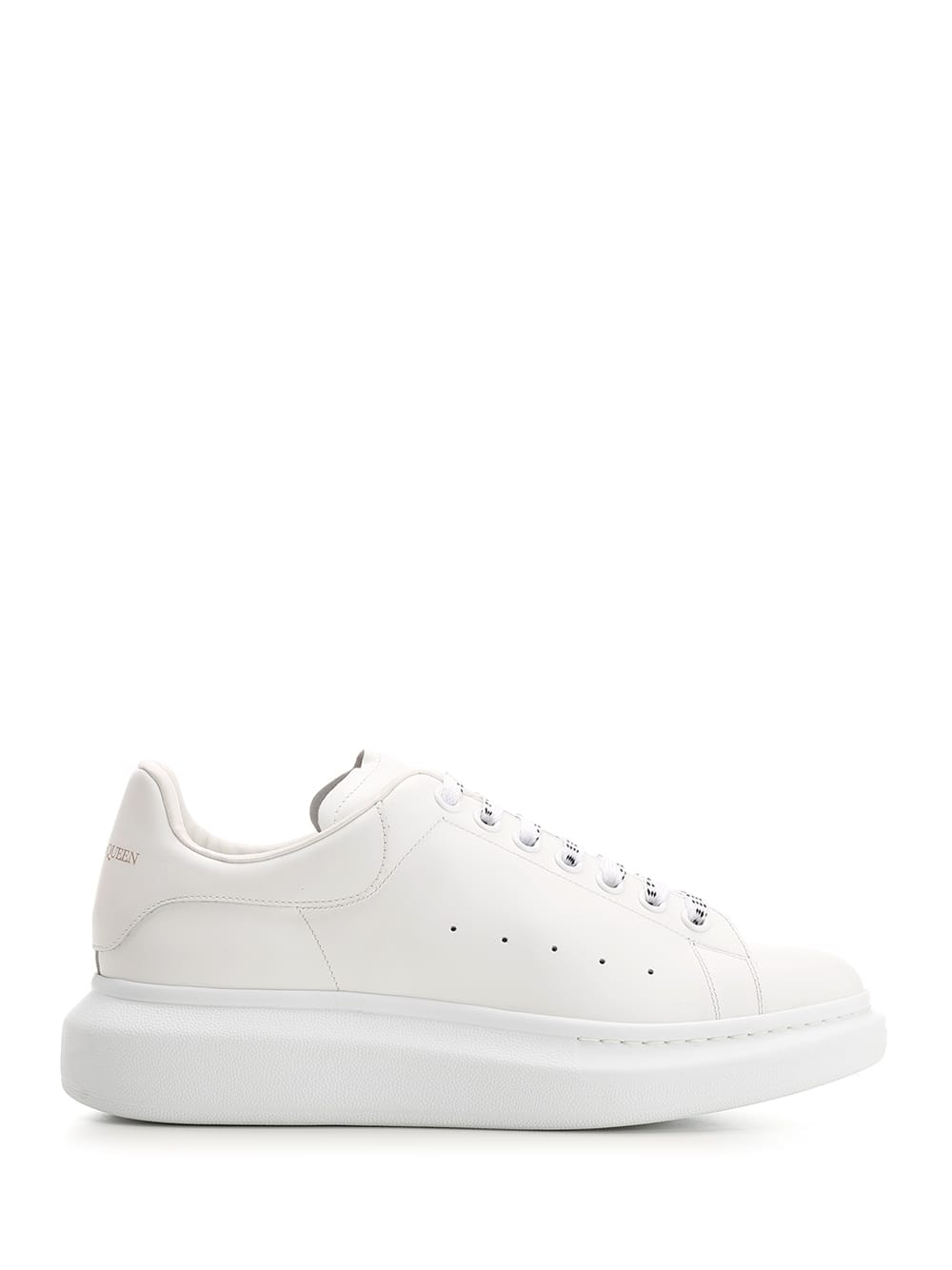 Shop Alexander Mcqueen White Oversize Sneakers In White /white