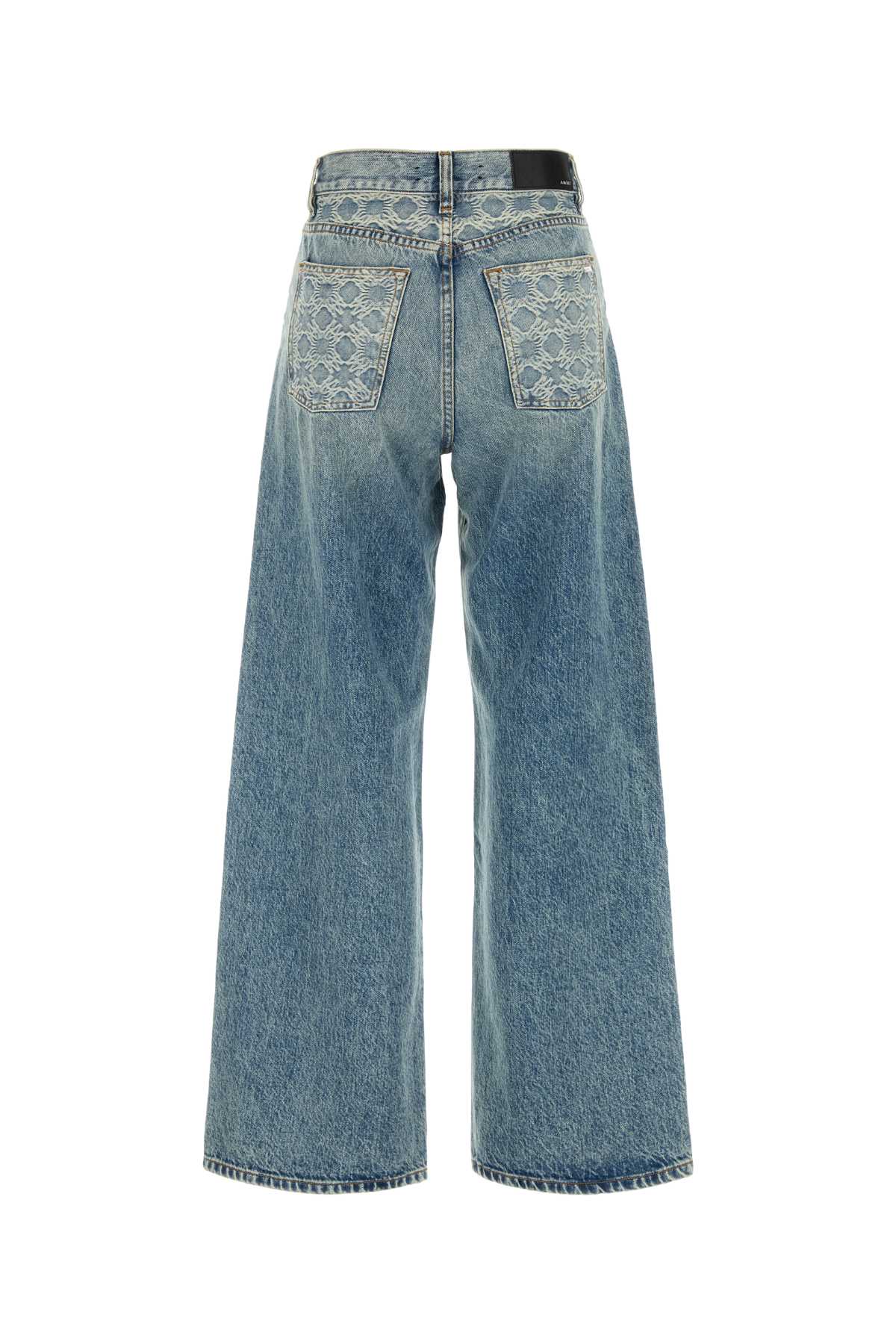 Shop Amiri Denim Jeans In Classicmidindigo