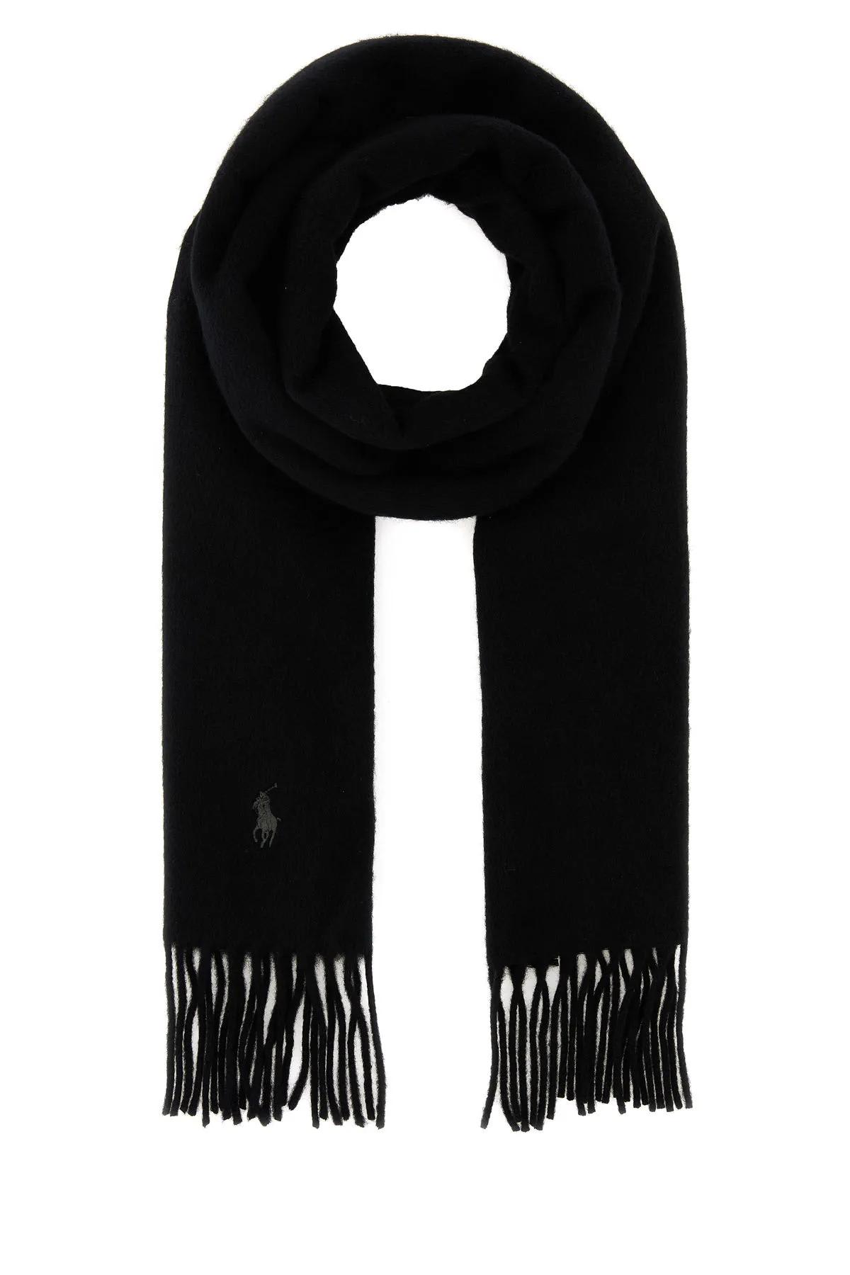 Black Cashmere Scarf