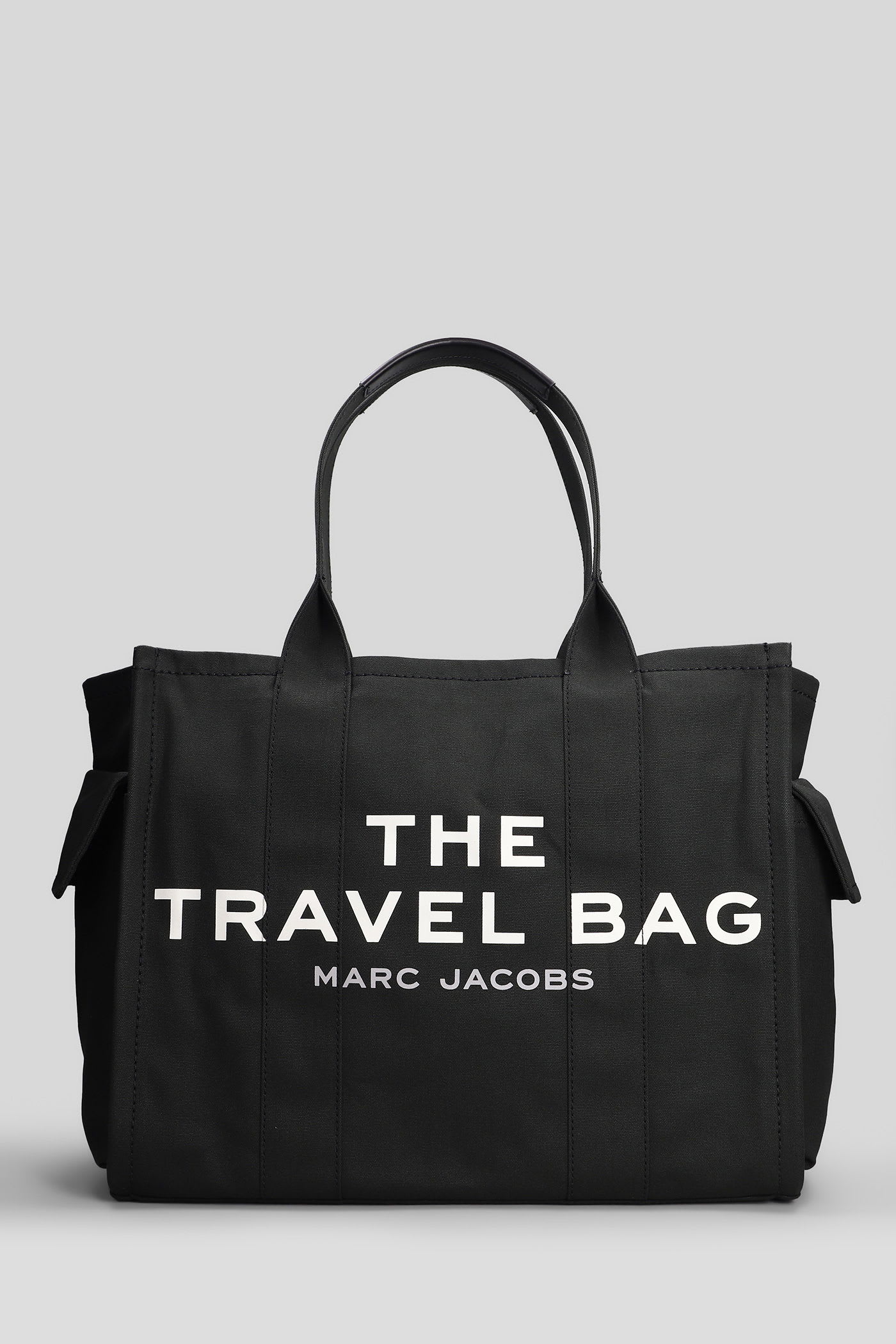 The Travel Tote Tote In Black Cotton