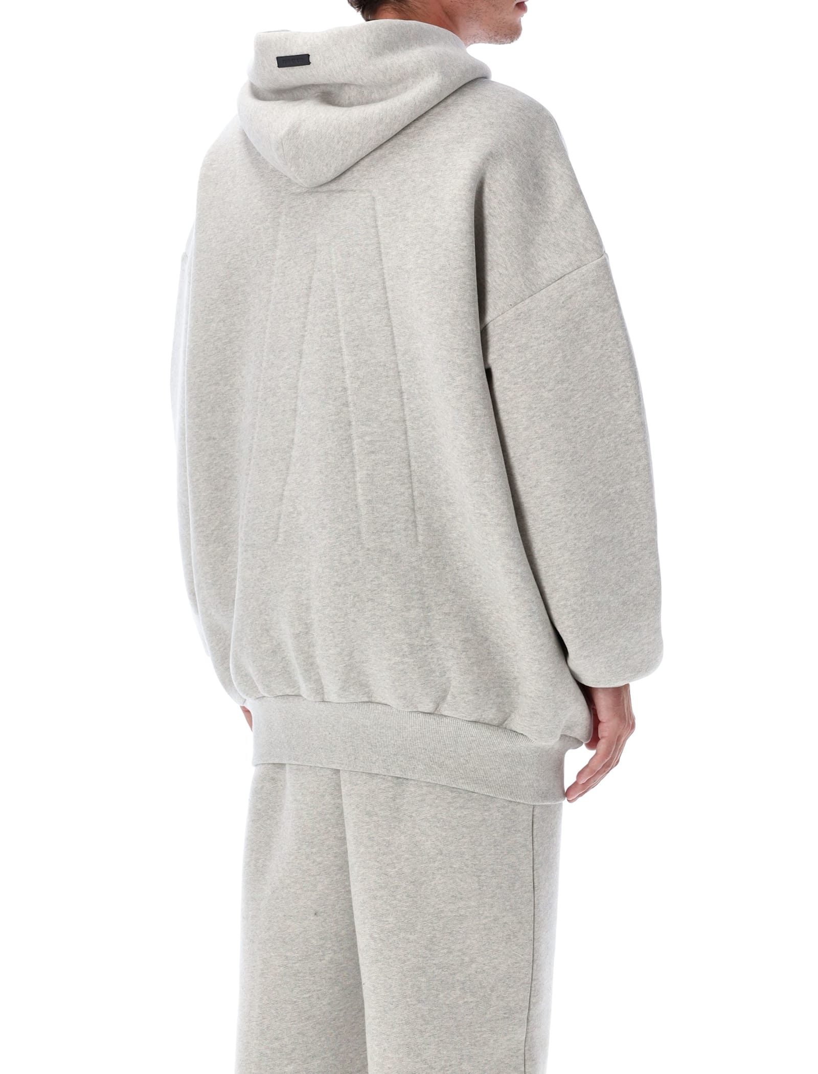 Fear Of God Athletics Half-zip Hoodie In Gray