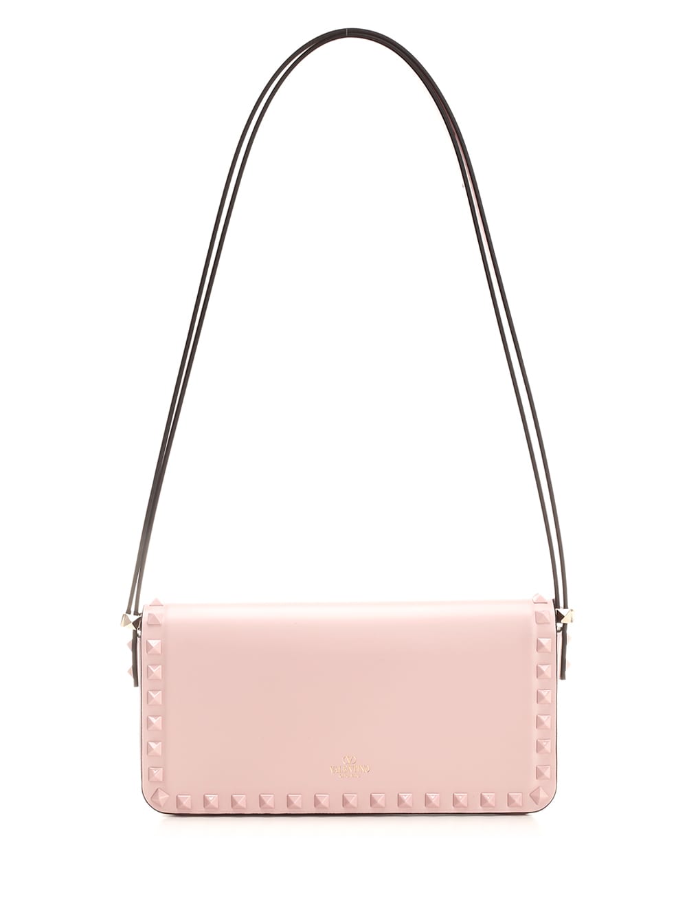 Shop Valentino Rockstud23 Shoulder Bag In Pink