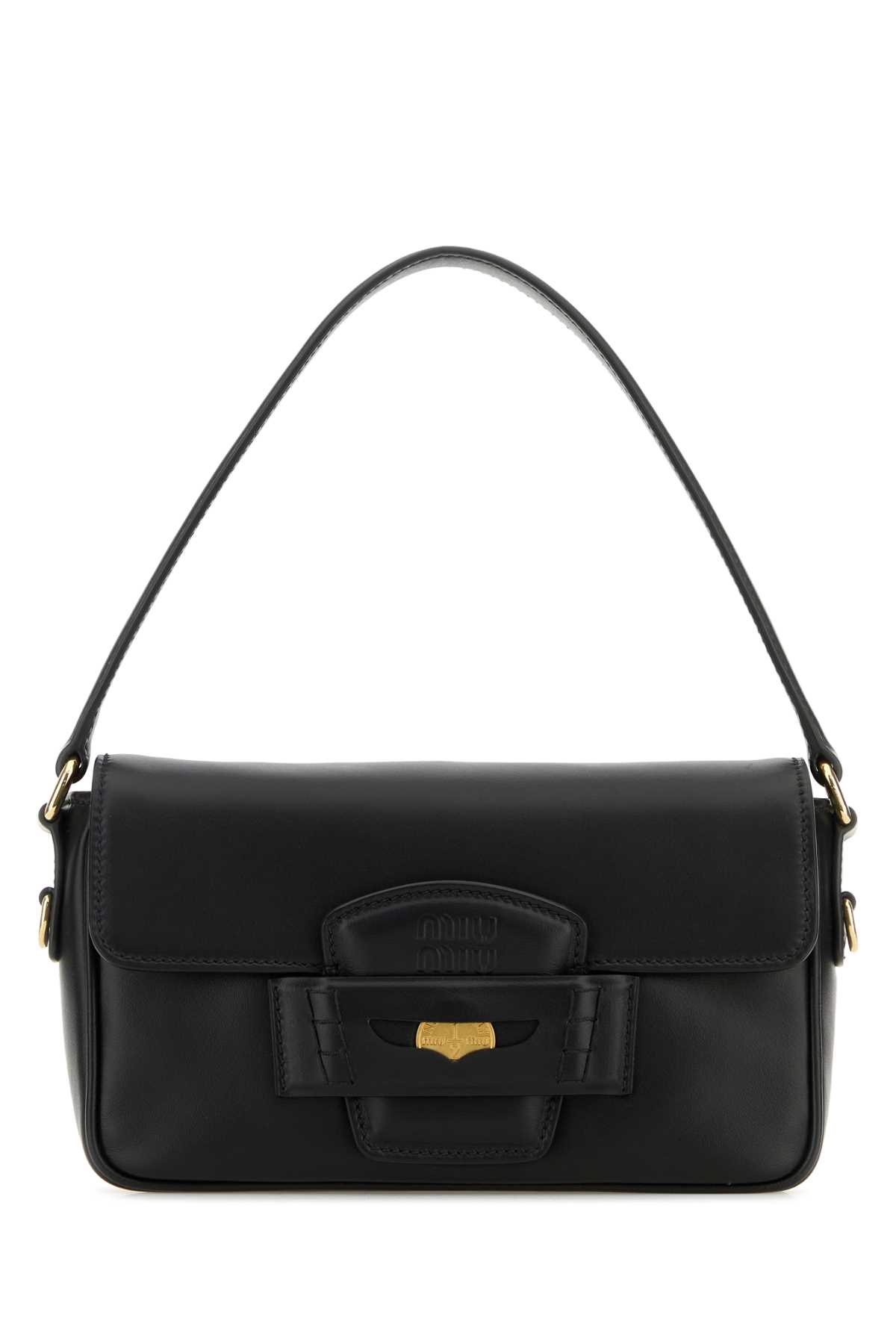 Black Leather Handbag