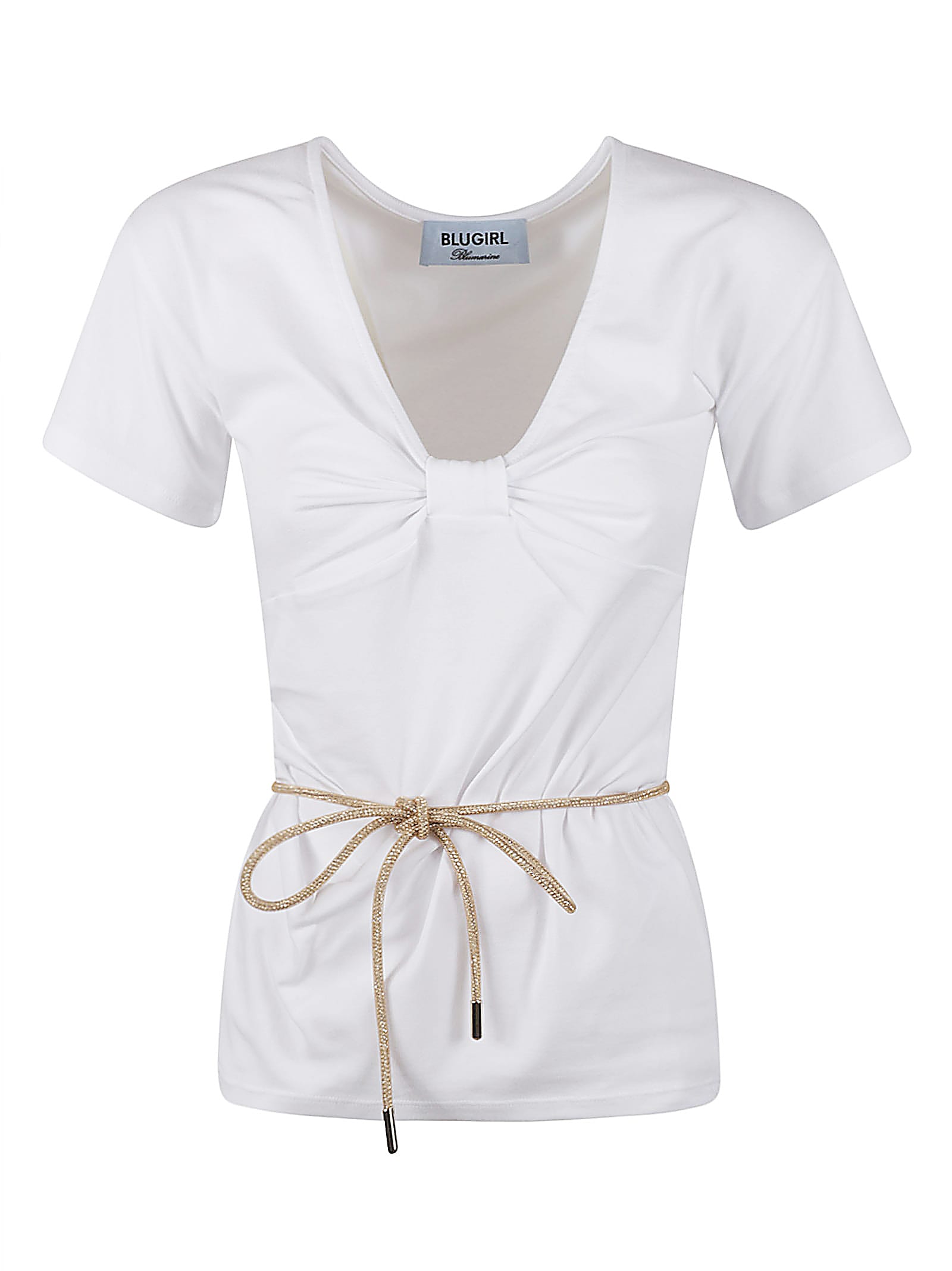 Tie-waist Regular Fit T-shirt