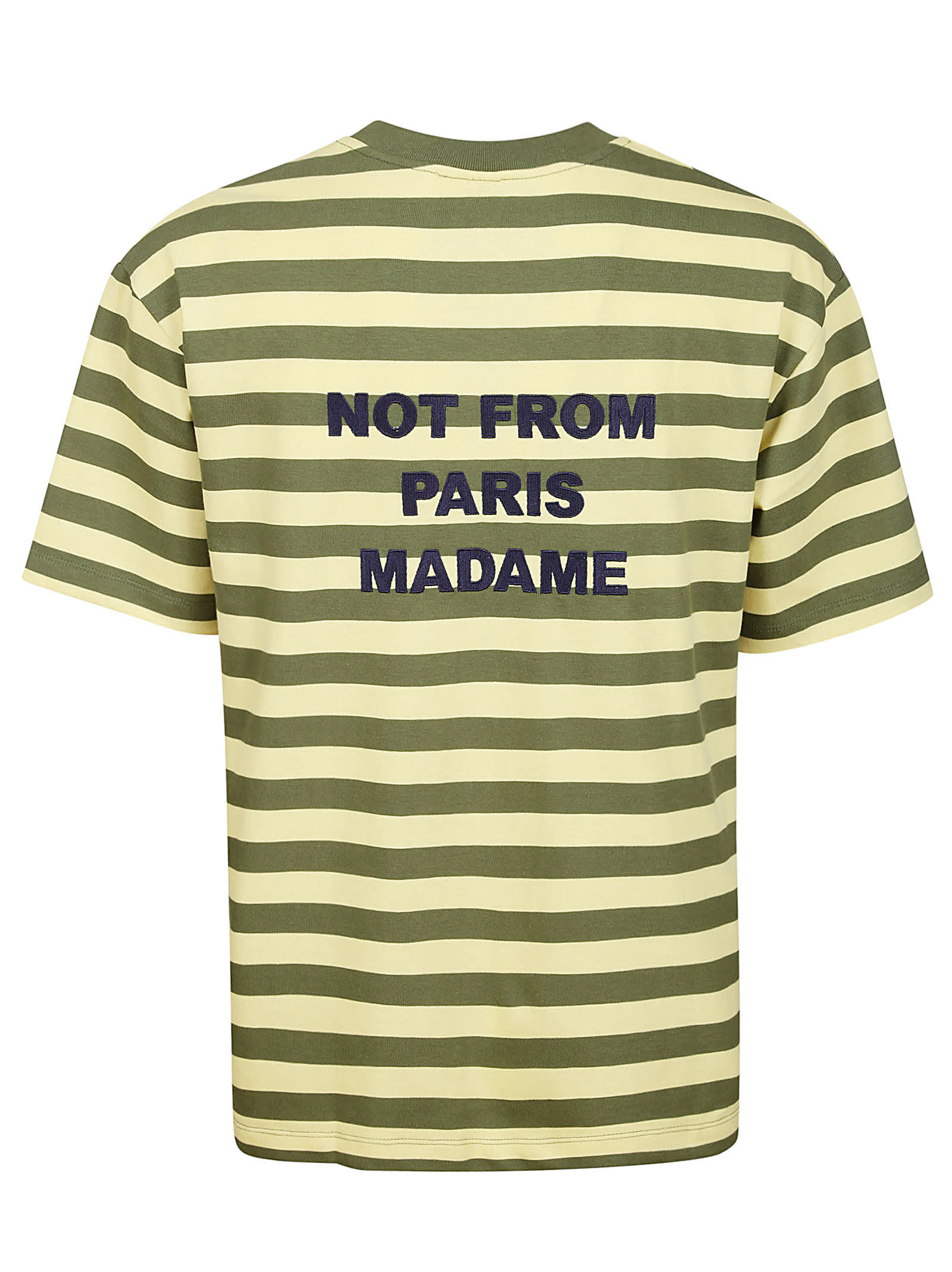 Shop Drôle De Monsieur T-shirts In Lyl Light Yellow