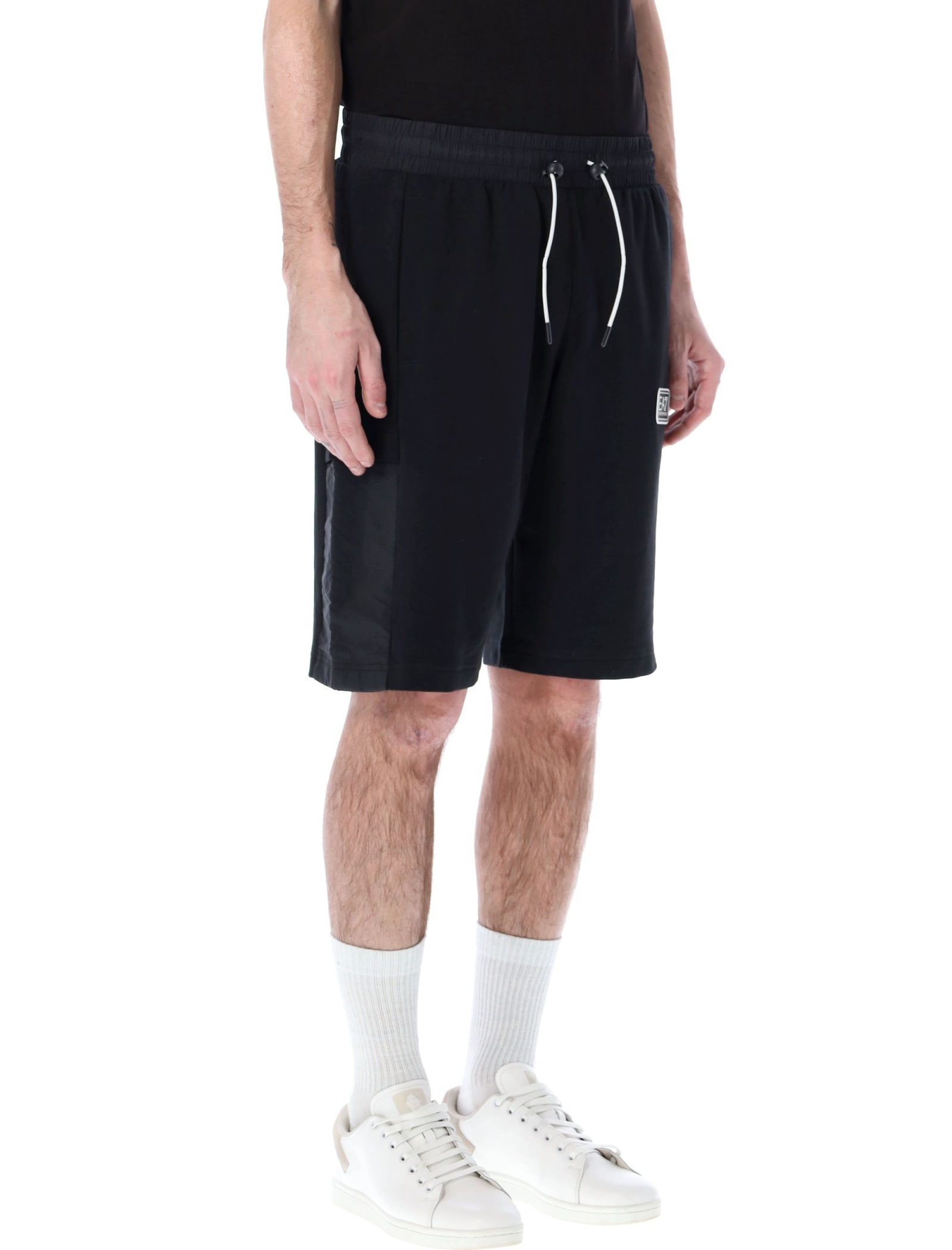 Ea7 Shorts In Black